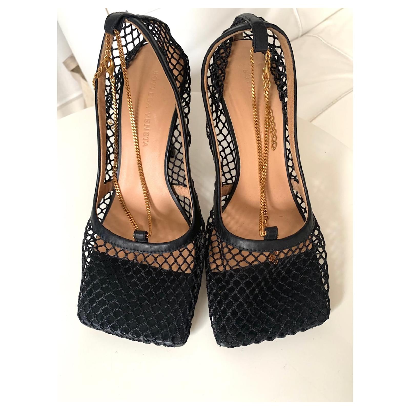 Bottega Veneta fishnet Black Joli Closet