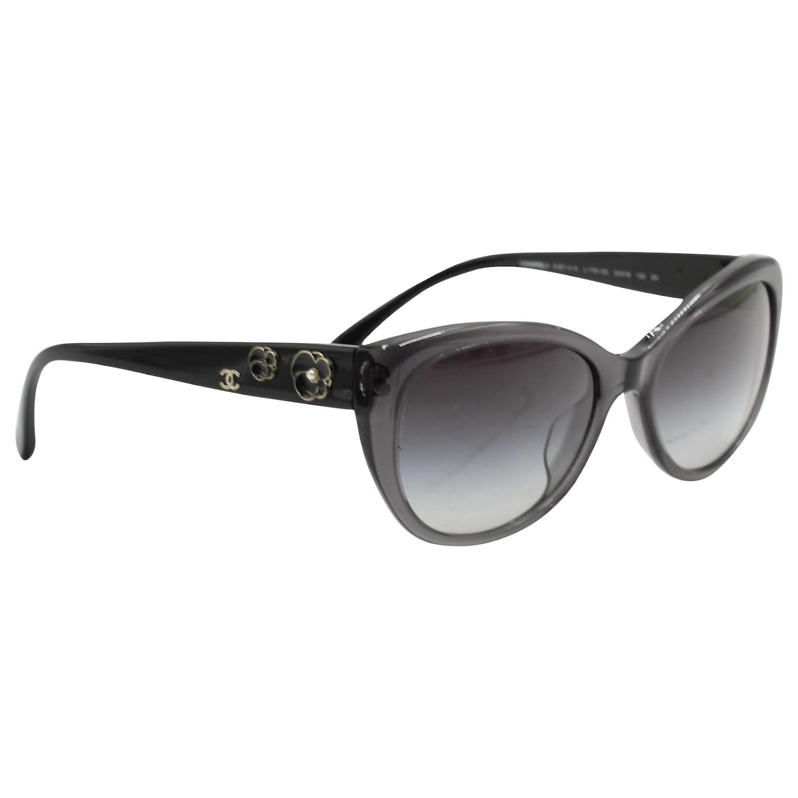 Chanel 5187 HA Sunglasses in Black Acetate