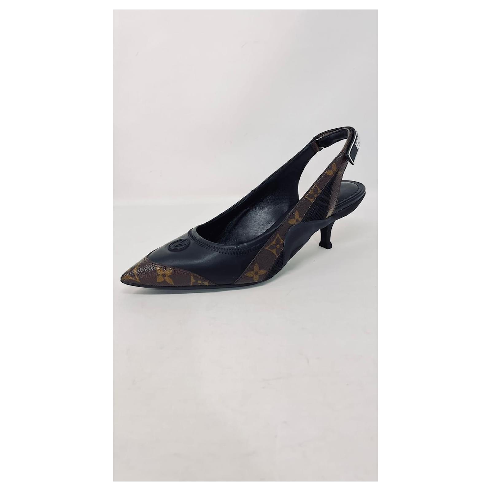 Fit Casually - Louis Vuitton archlight slingback pump 55mm