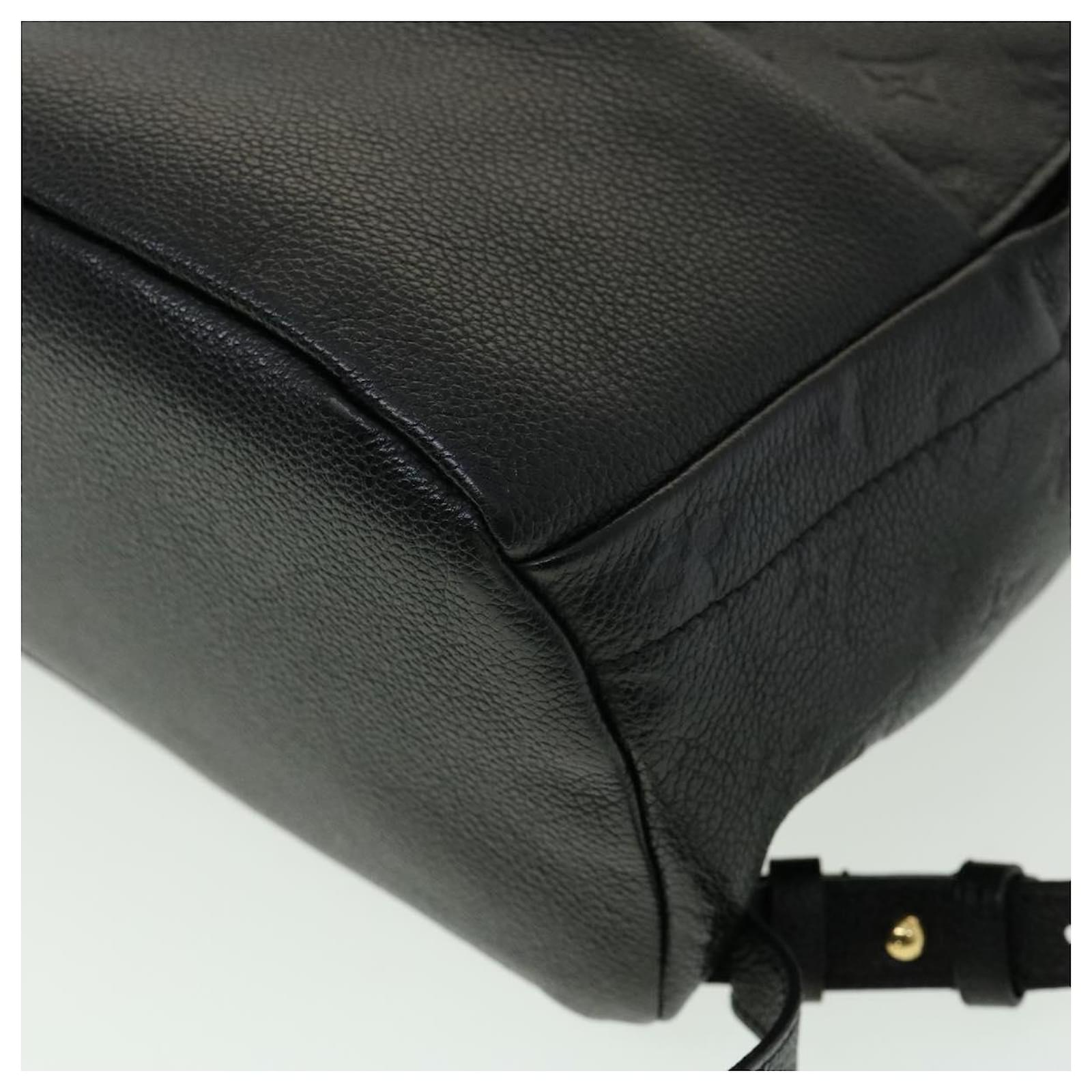 Louis Vuitton Monogram Empreinte Sorbonne Backpack Black M44016 LV