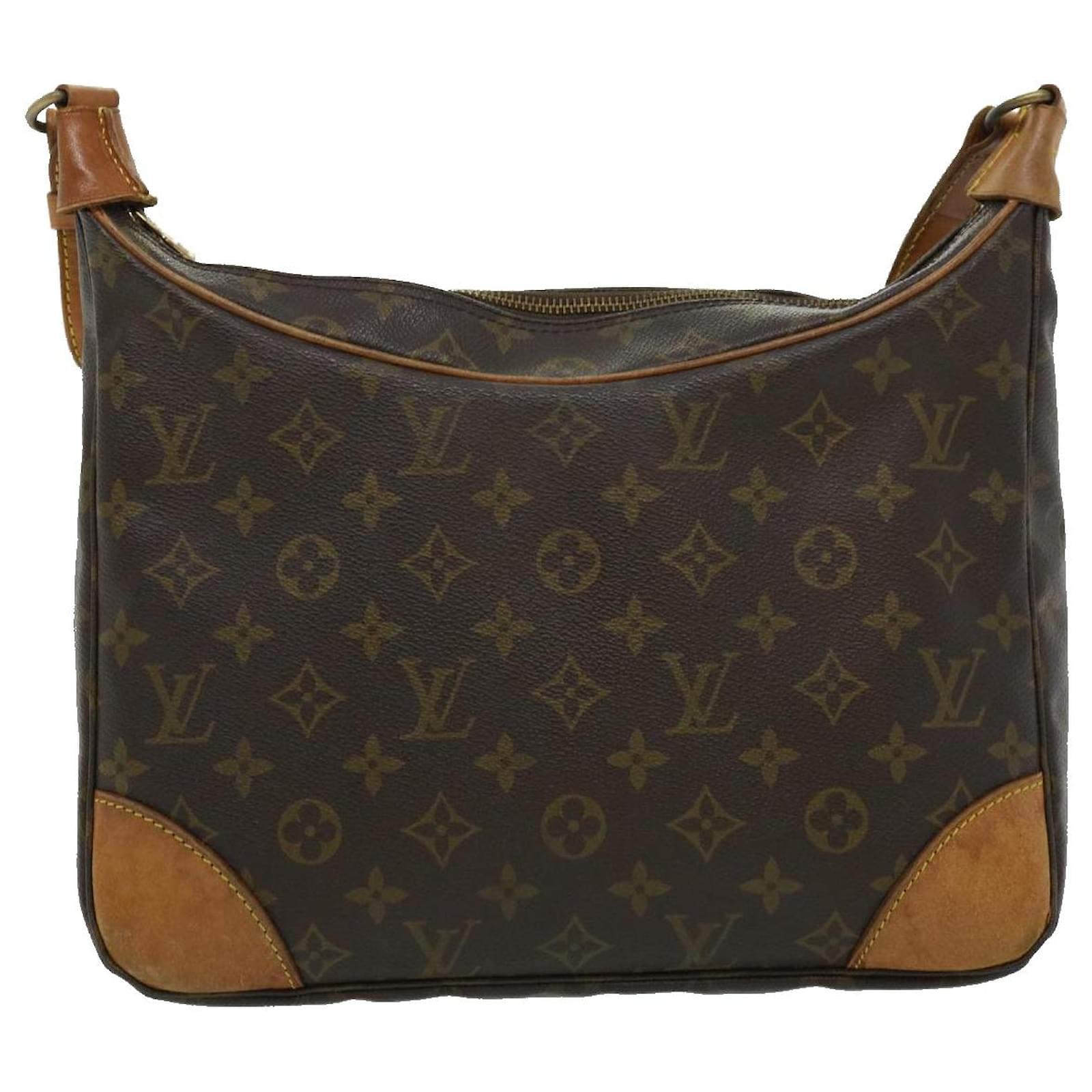 Louis Vuitton Monogram Boulogne 30 Shoulder Bag M51265 LV Auth 28329 Cloth  ref.468597 - Joli Closet