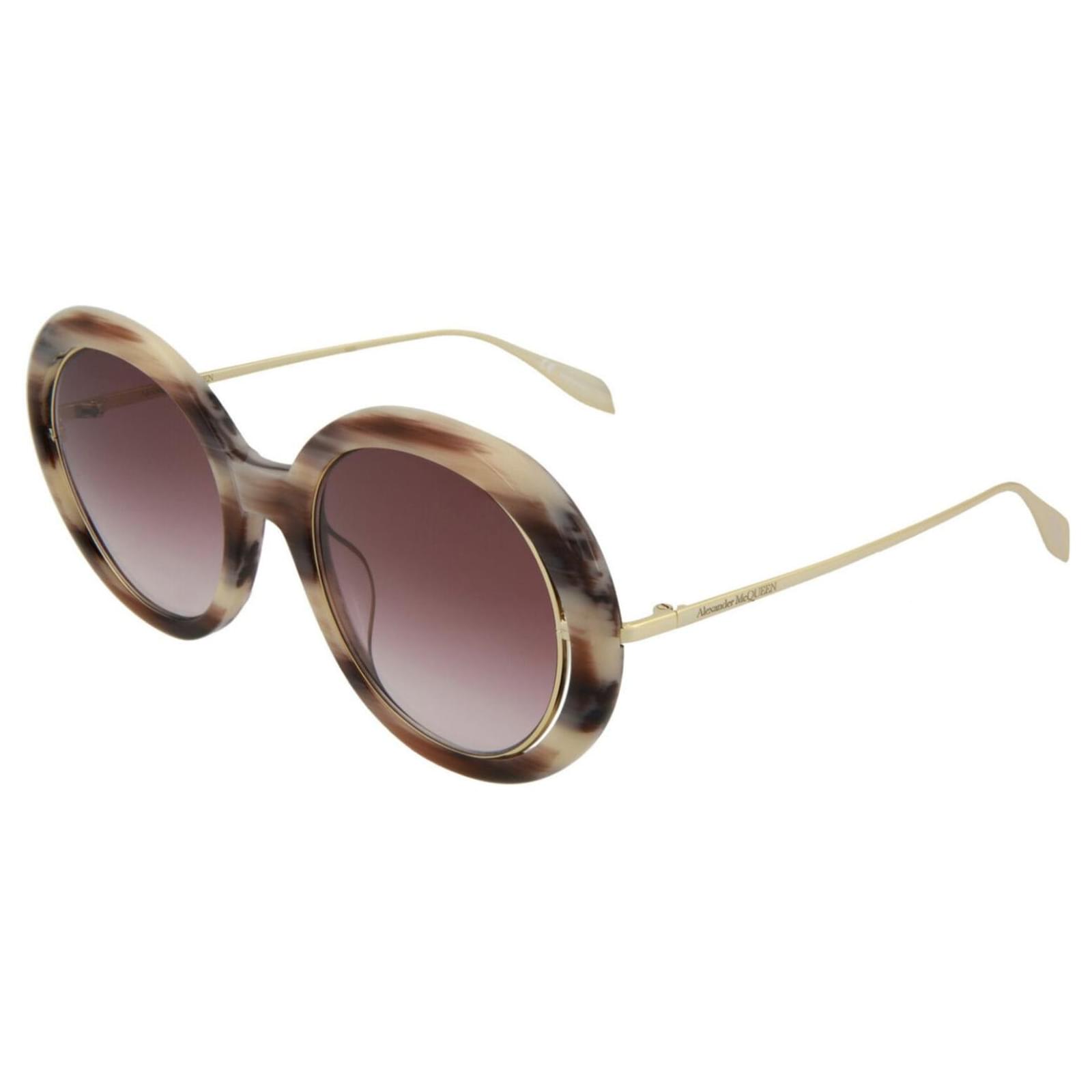 Alexander McQueen Multicolor Acetate Glasses (Frames)