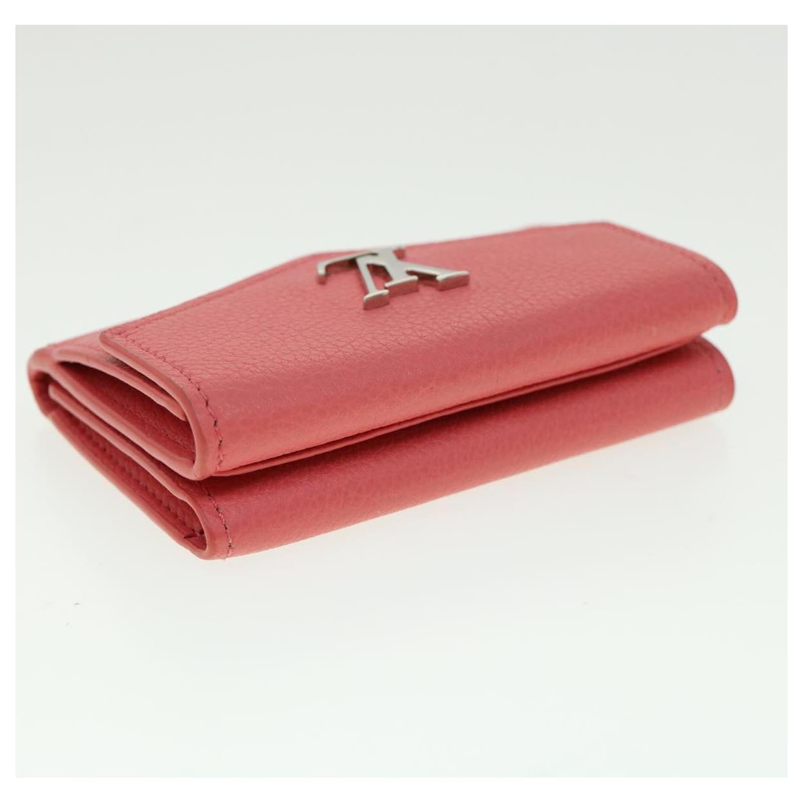 LOUIS VUITTON Portefeuille Rock Mini Wallet Leather Pink M67858 LV Auth  30932 ref.626886 - Joli Closet