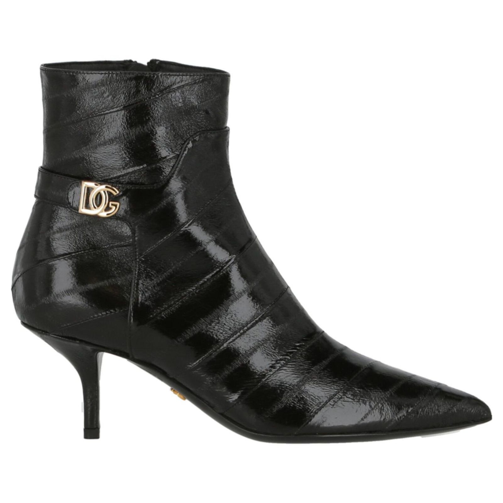 Bottines Dolce & Gabbana Homme En Cuir Marron Foncé - Pointure 42 FR (41 EU) - Occasion élégante
