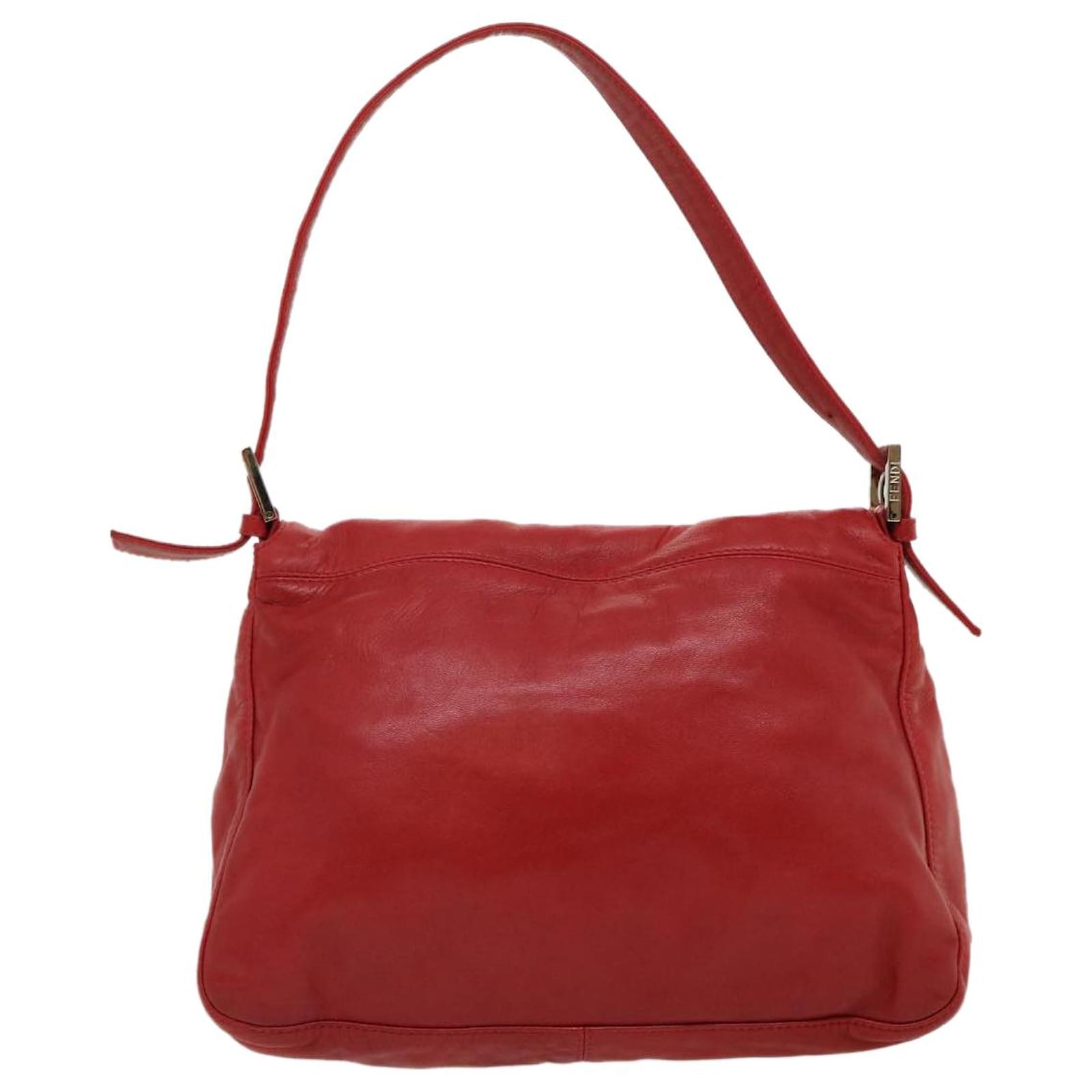 ショルダーバッグ・ポシェット SOMEWHERE BUTTER. fle chain toast bag vintage red 9th / fle chain toast bag - vintage red - SOMEWHERE BUTTER.