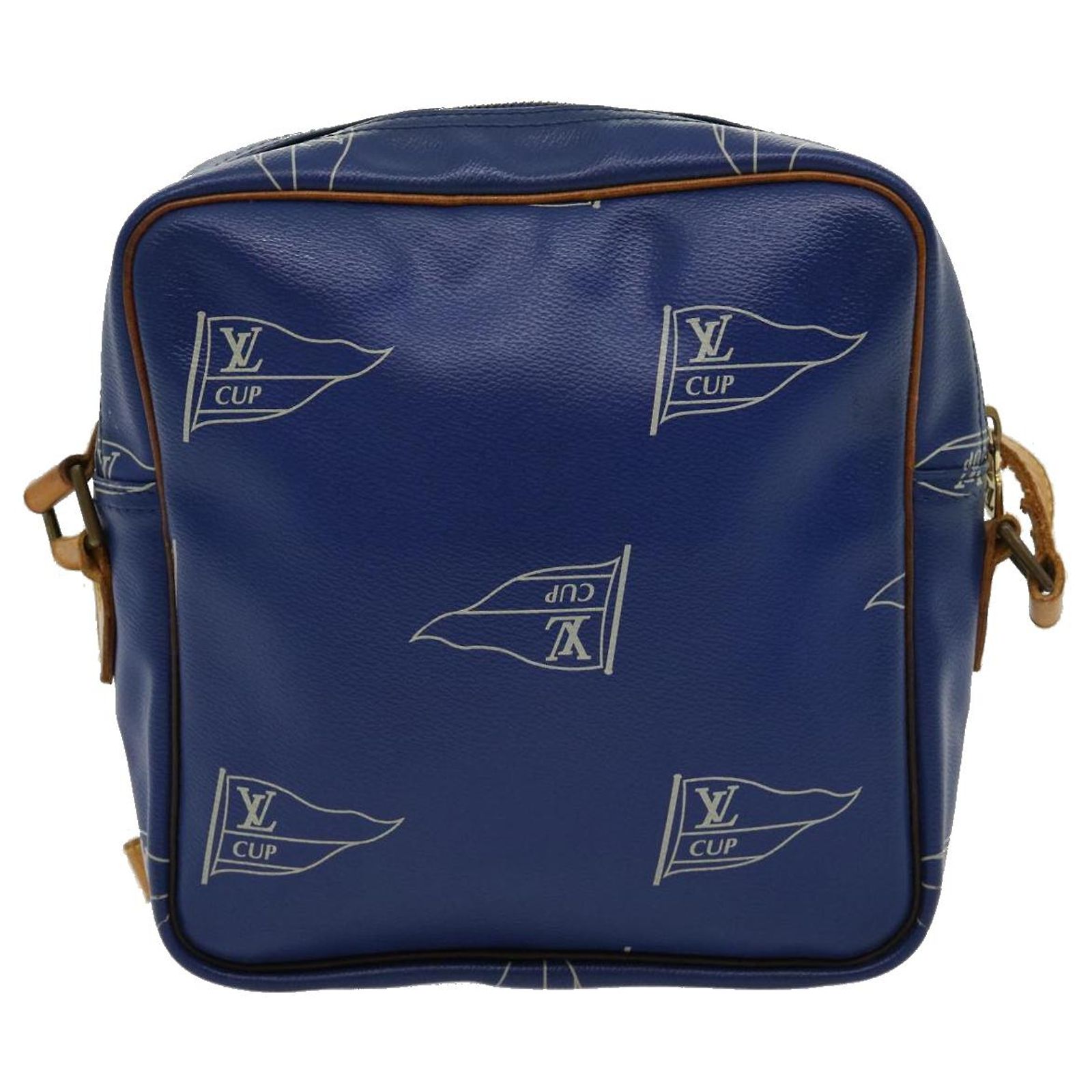 ルイヴィトン カップ サック サンディエゴ ショルダーバッグ M80010 LOUIS VUITTON Cup Sac San Diego Shoulder Bag Blue M80010 LV Auth