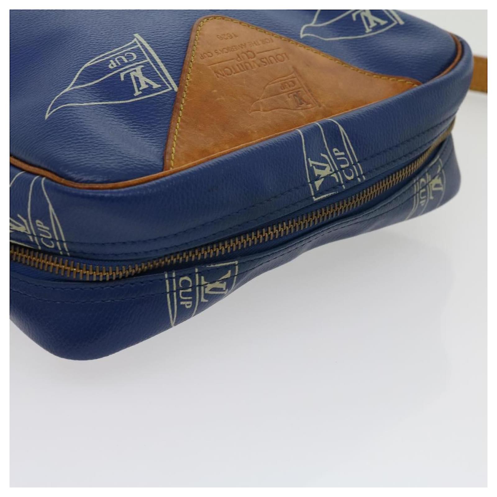 LOUIS VUITTON Cup Sac San Diego Shoulder Bag Blue M80010 LV Auth rd2611  ref.629238 - Joli Closet