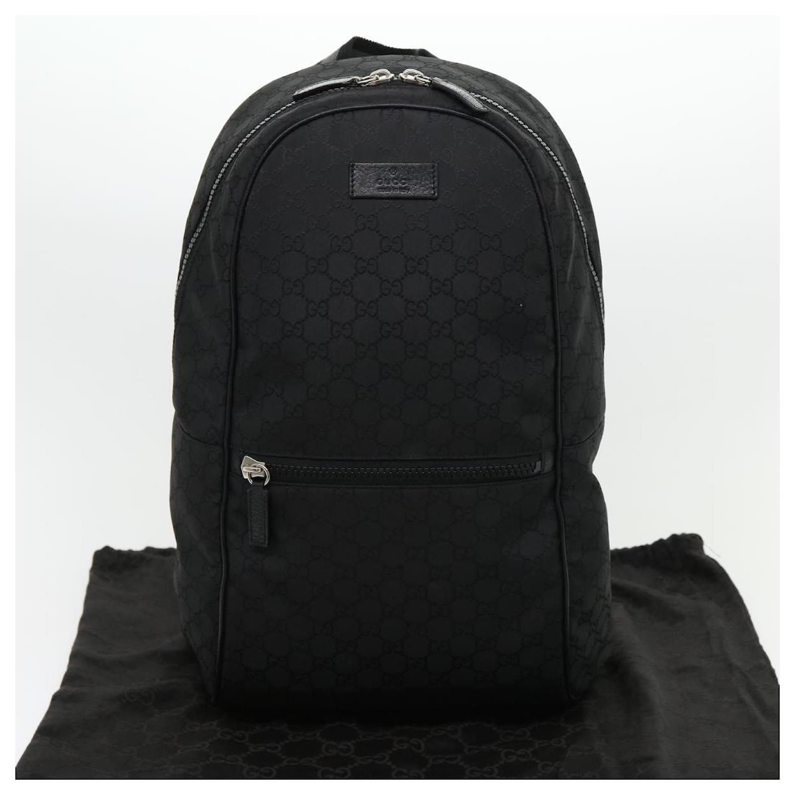 Gucci Slim Backpack GG Black