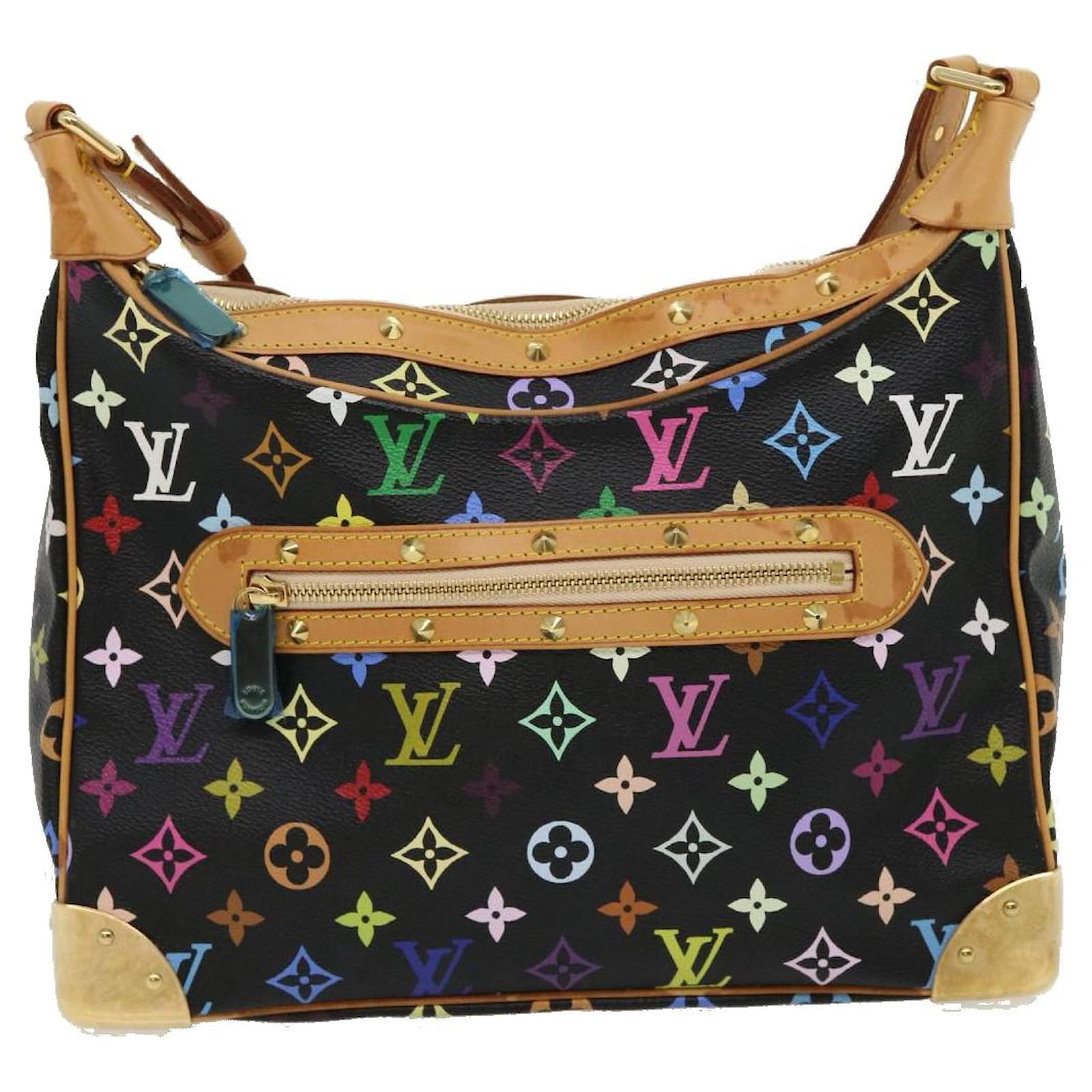 Auth LouisVuitton Monogram Multicolor Boulogne Bag