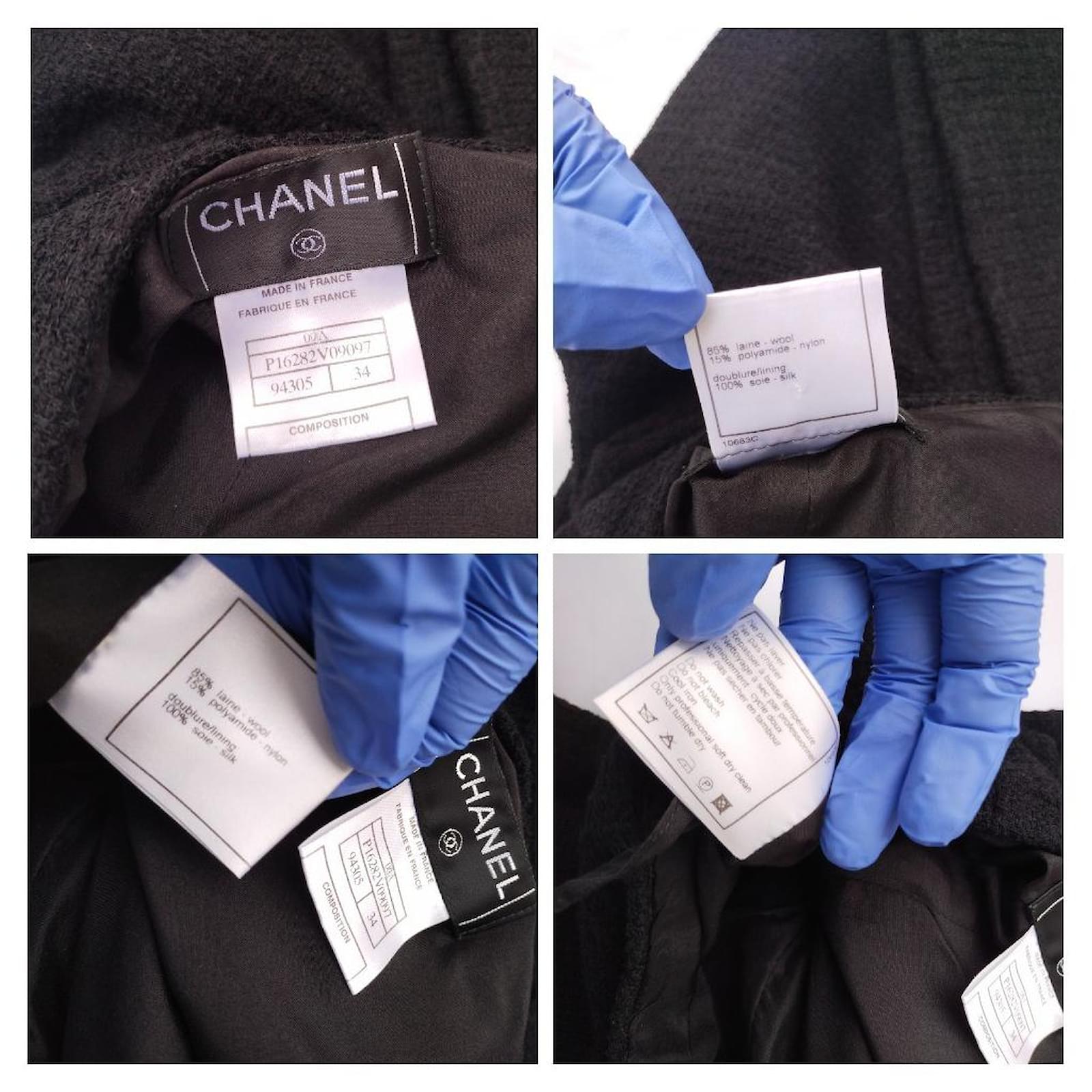 Chanel 00a and Karl Lagerfeld t 2000 Fall runway weed black trousers RTW  For Sale at 1stDibs