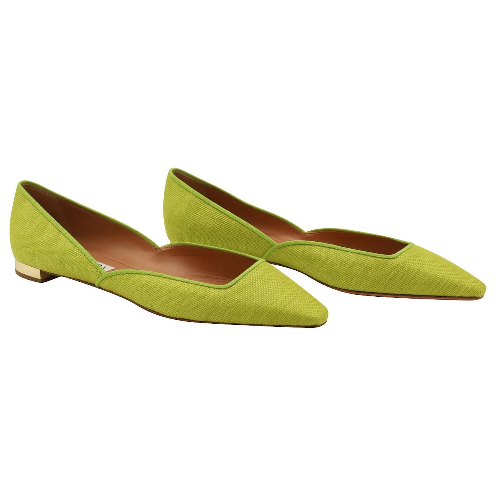 aquazzura maia flats