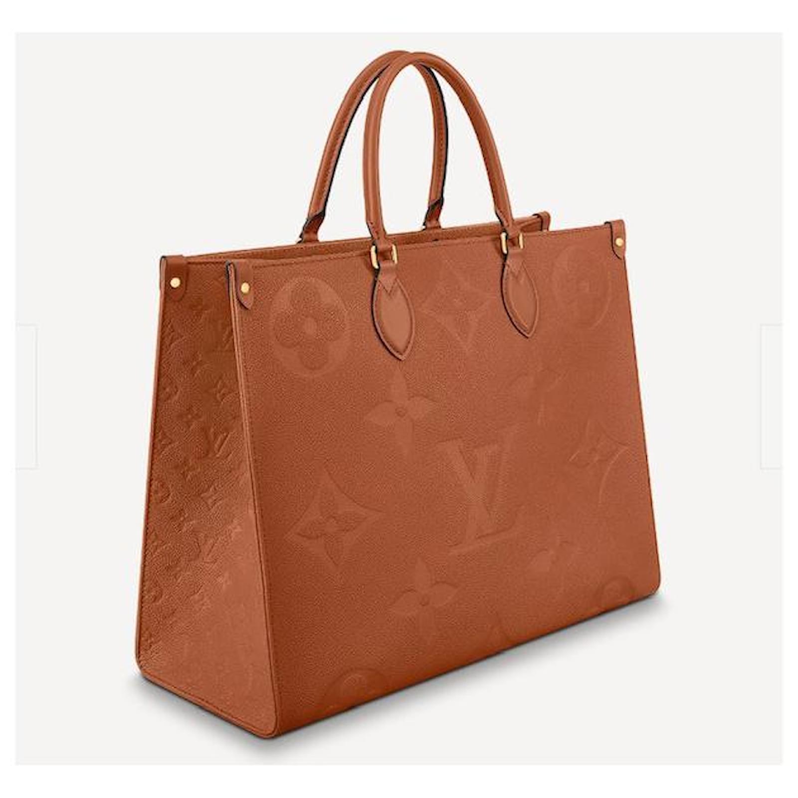 Louis Vuitton, Bags, Louis Vuitton Onthego Gm In Cognac