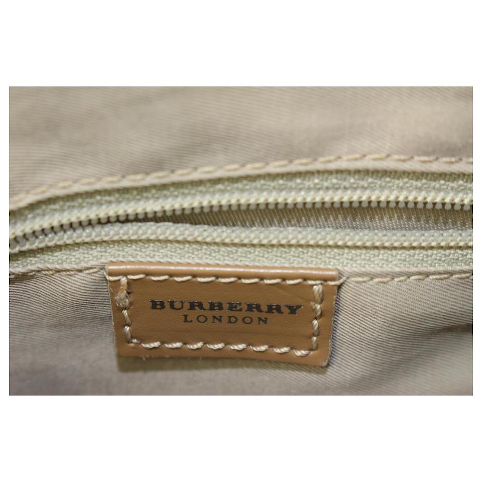 Burberry Rare Nova Pink Cotton Candy Check Satchel Bag Leather ref.630699 -  Joli Closet