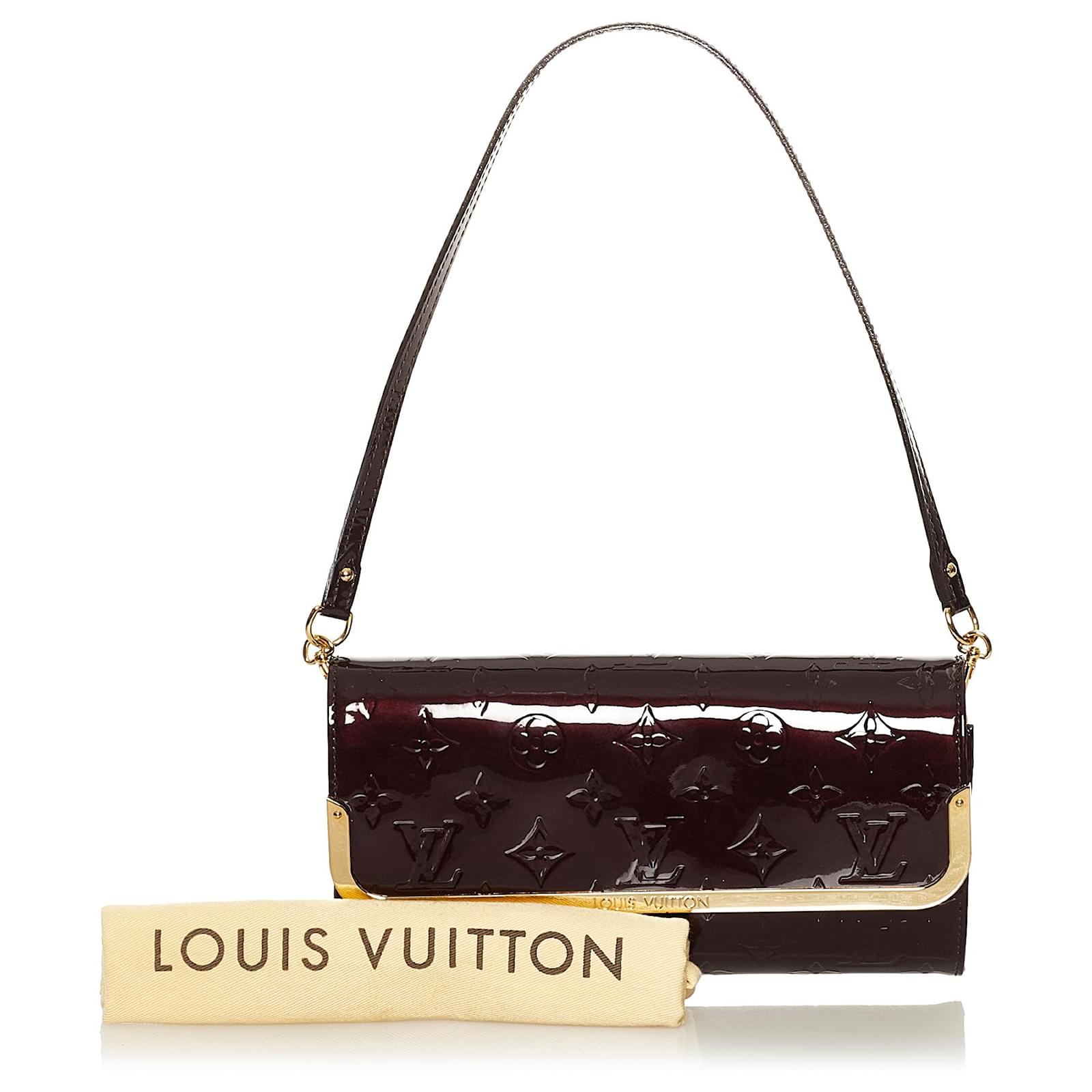 LOUIS VUITTON Vernis Rossmore MM Shoulder Bag Purple - Sale