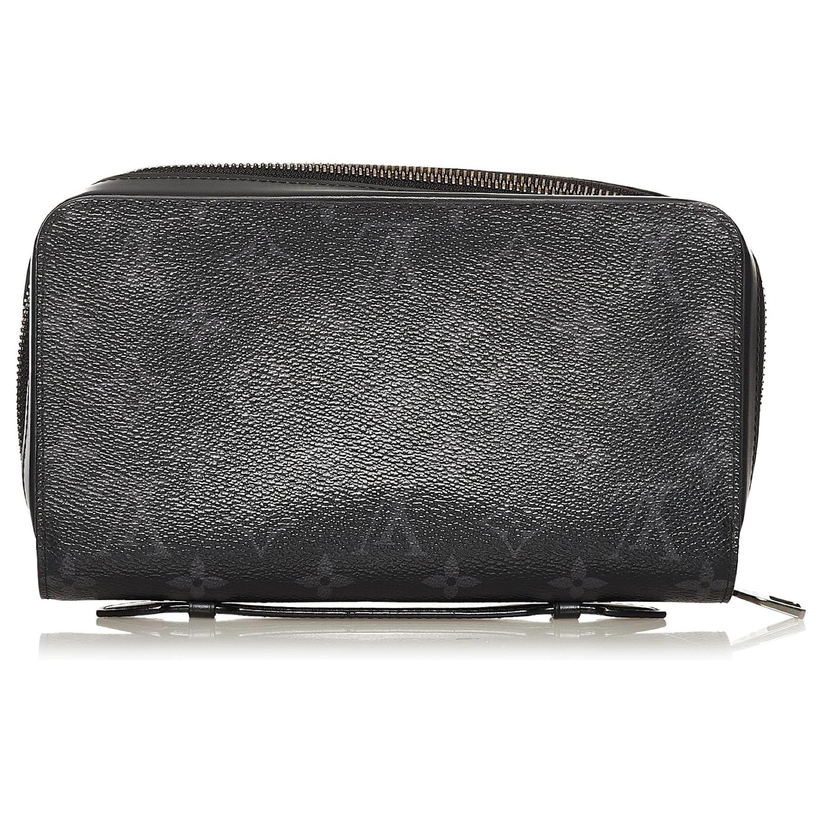 Louis Vuitton - Black Monogram Eclipse Zippy XL