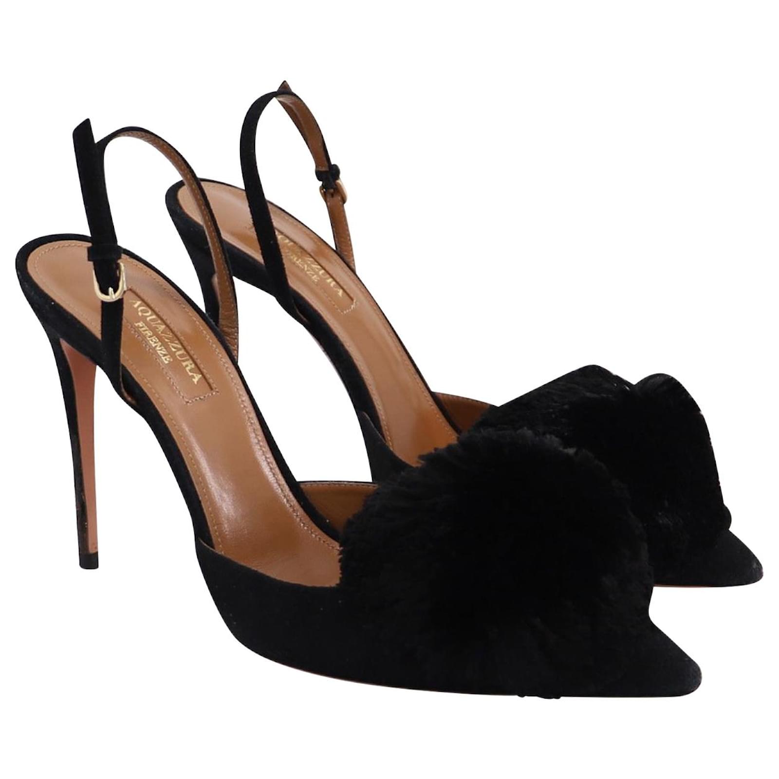 Aquazzura powder clearance puff black