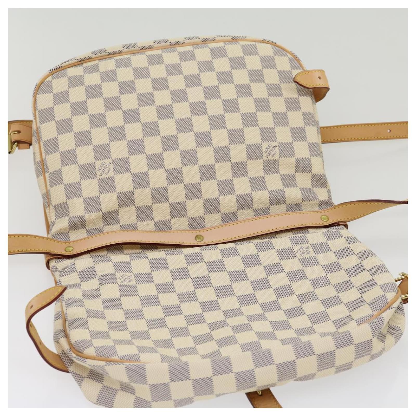 Louis Vuitton Damier Azur Saumur 30 - Neutrals Crossbody Bags, Handbags -  LOU723401