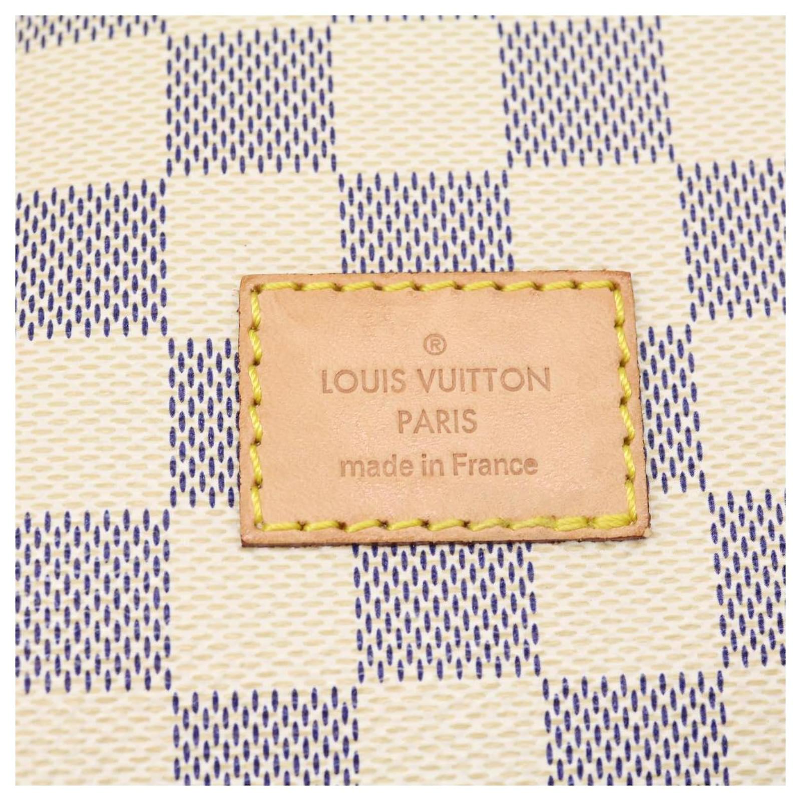 LOUIS VUITTON Damier Azur Saumur 30 Shoulder Bag SPO N48202 LV Auth 32766a  ref.710699 - Joli Closet