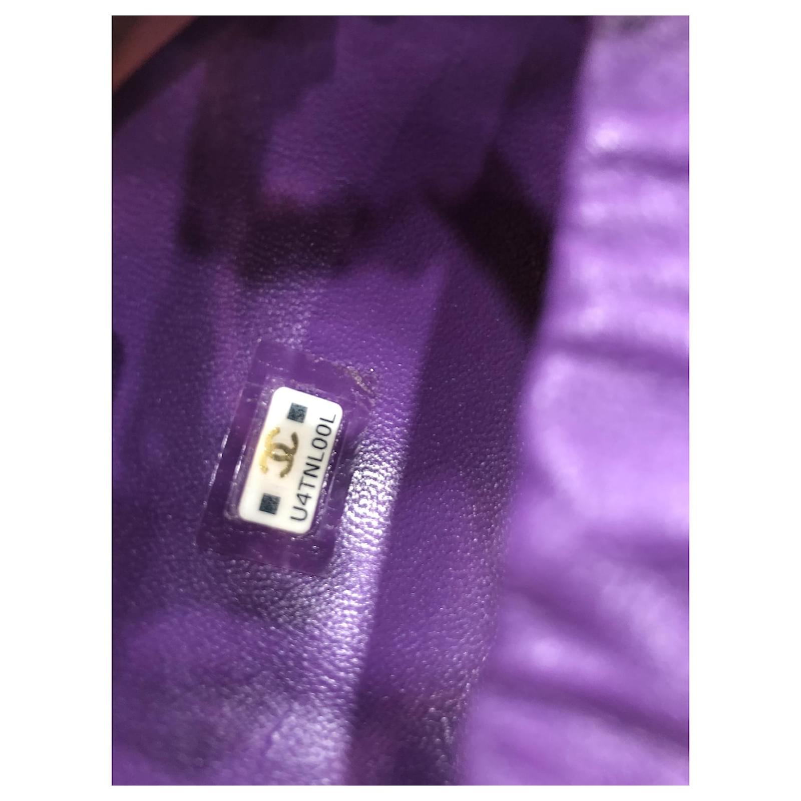 chanel-sphere-dark-purple-leather-ref-632065-joli-closet