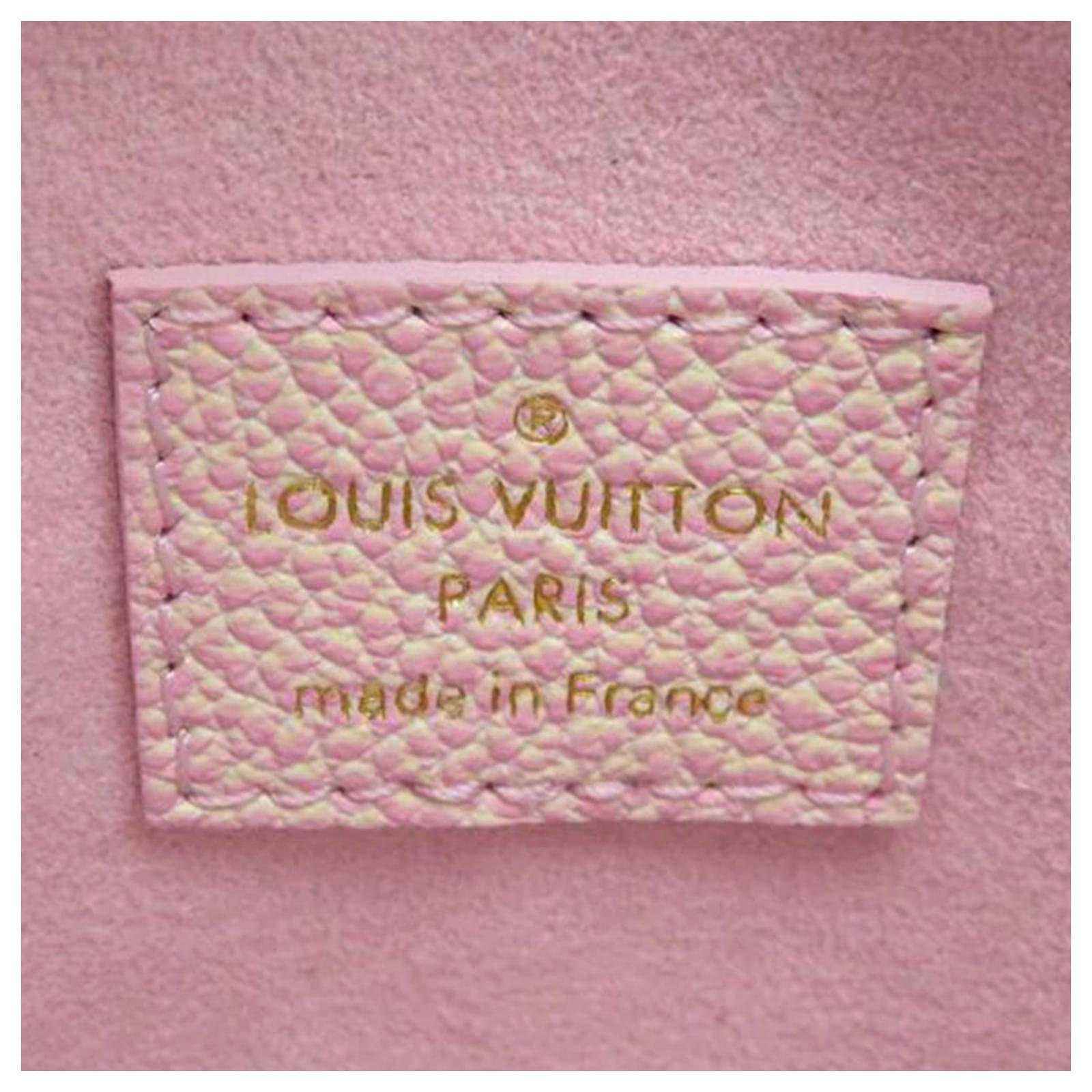Louis Vuitton Pink Monogram Empreinte Summer Stardust Nano Speedy Leather  ref.632370 - Joli Closet