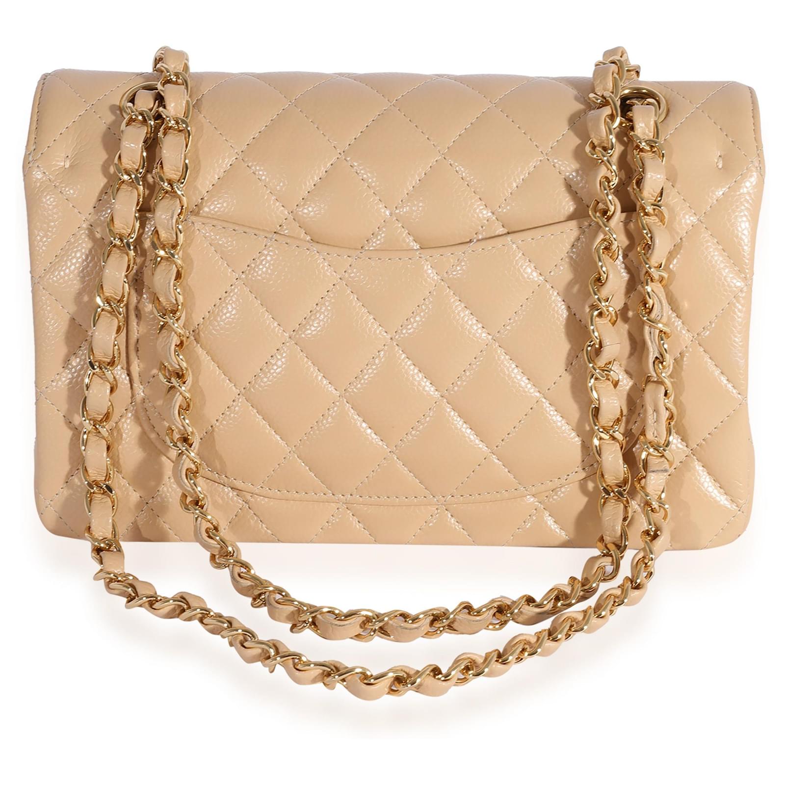 Chanel 2025 Flap Bag 21cm Beige mix Colors Sequin Leather 320284 main image 1