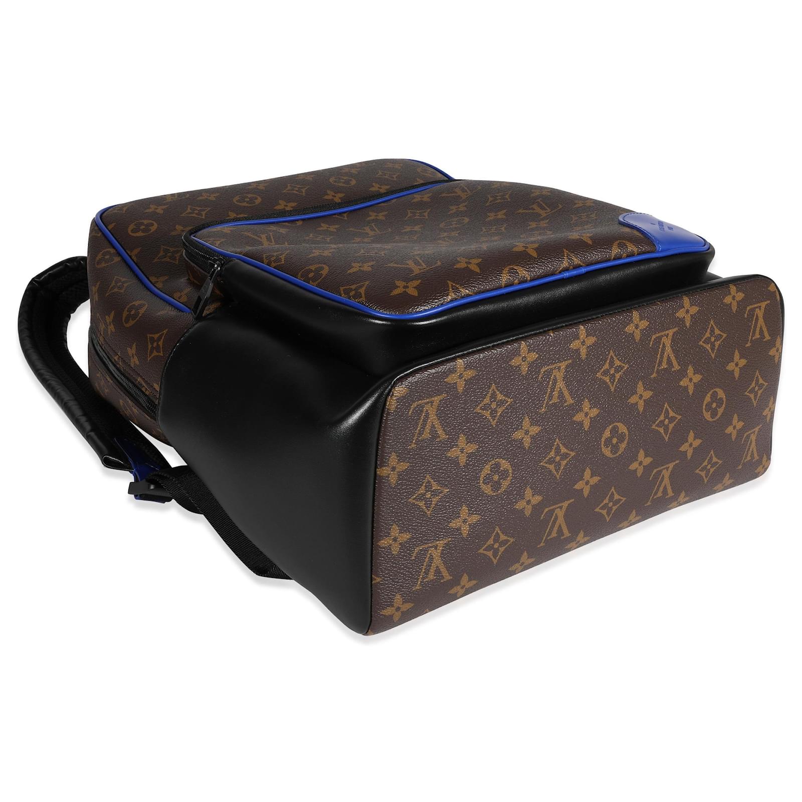 Louis Vuitton Dean Monogram Macassar Canvas Backpack Bag