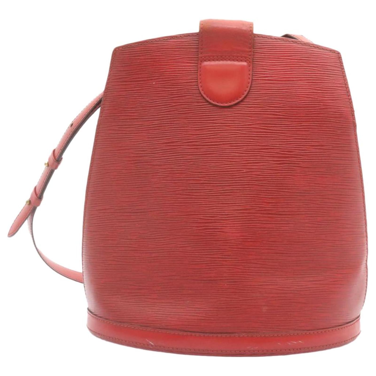 Louis Vuitton Shoulder Bag Cluny M52257 Epi Leather Red France