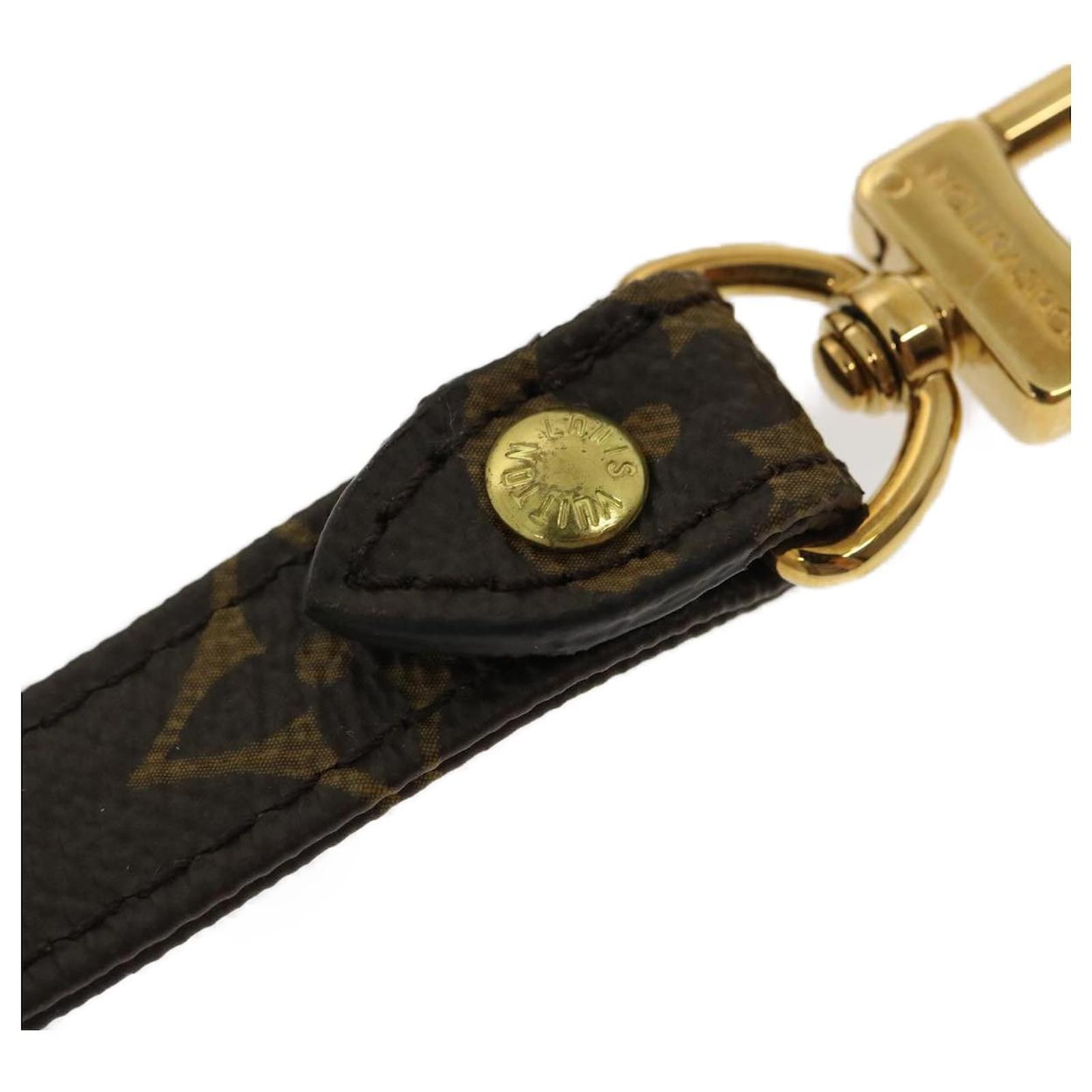 LOUIS VUITTON Monogram Adjustable Shoulder Strap 92-43.3 LV Auth