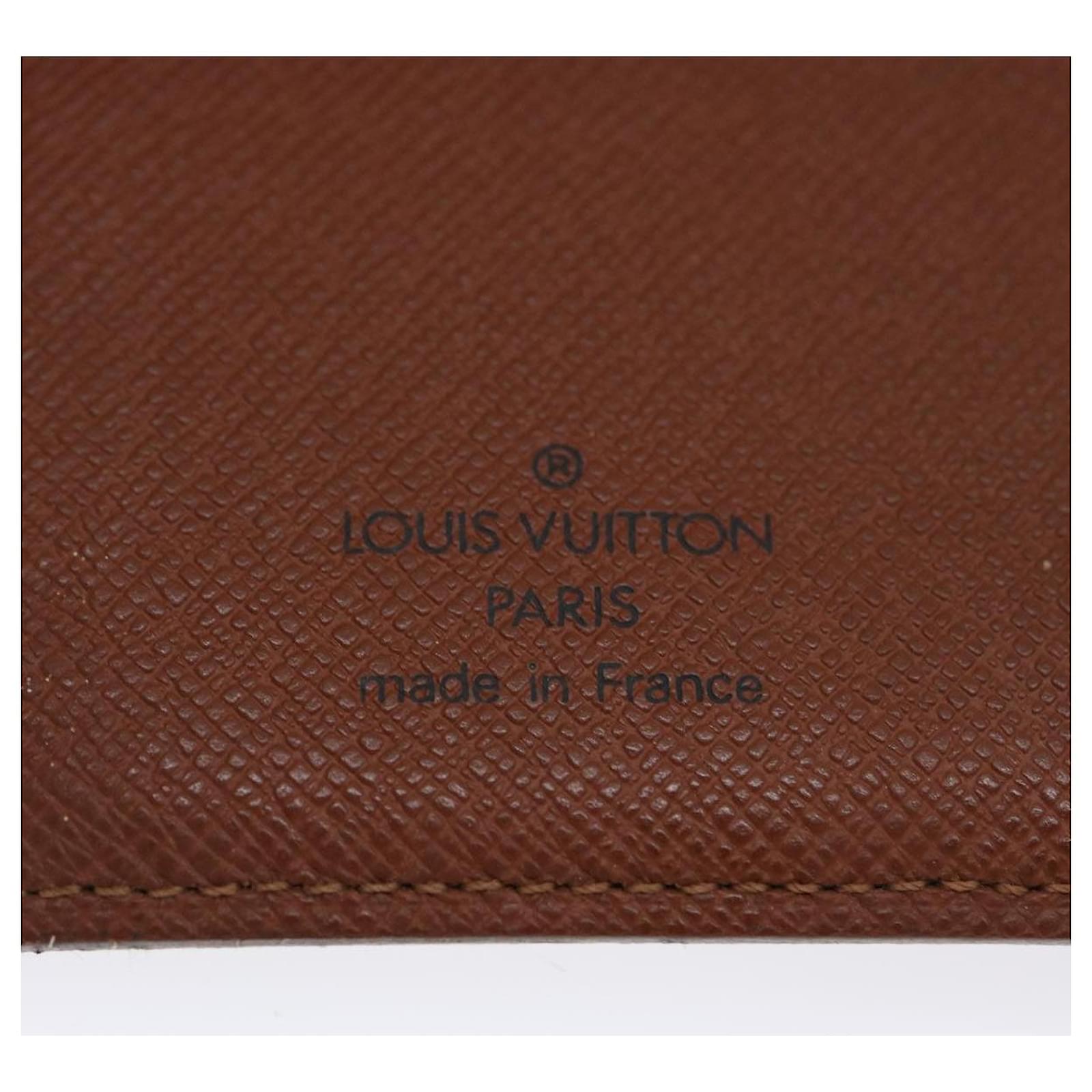 Pre-Owned Louis Vuitton Notebook Cover Monogram Panda Agenda PM Brown  Canvas Ladies R20011 (Good) 