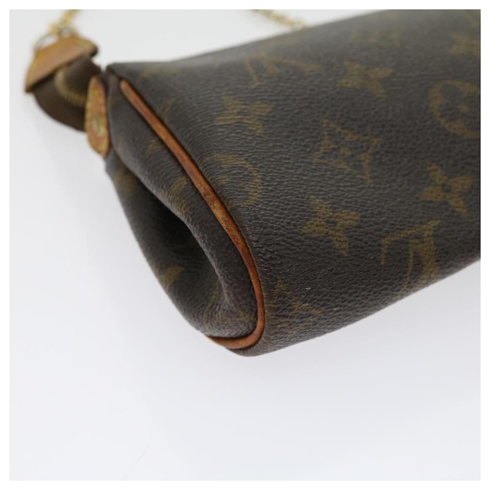 LOUIS VUITTON Monogram Eva Zeon Boston Bag M41442 LV Auth bs2588