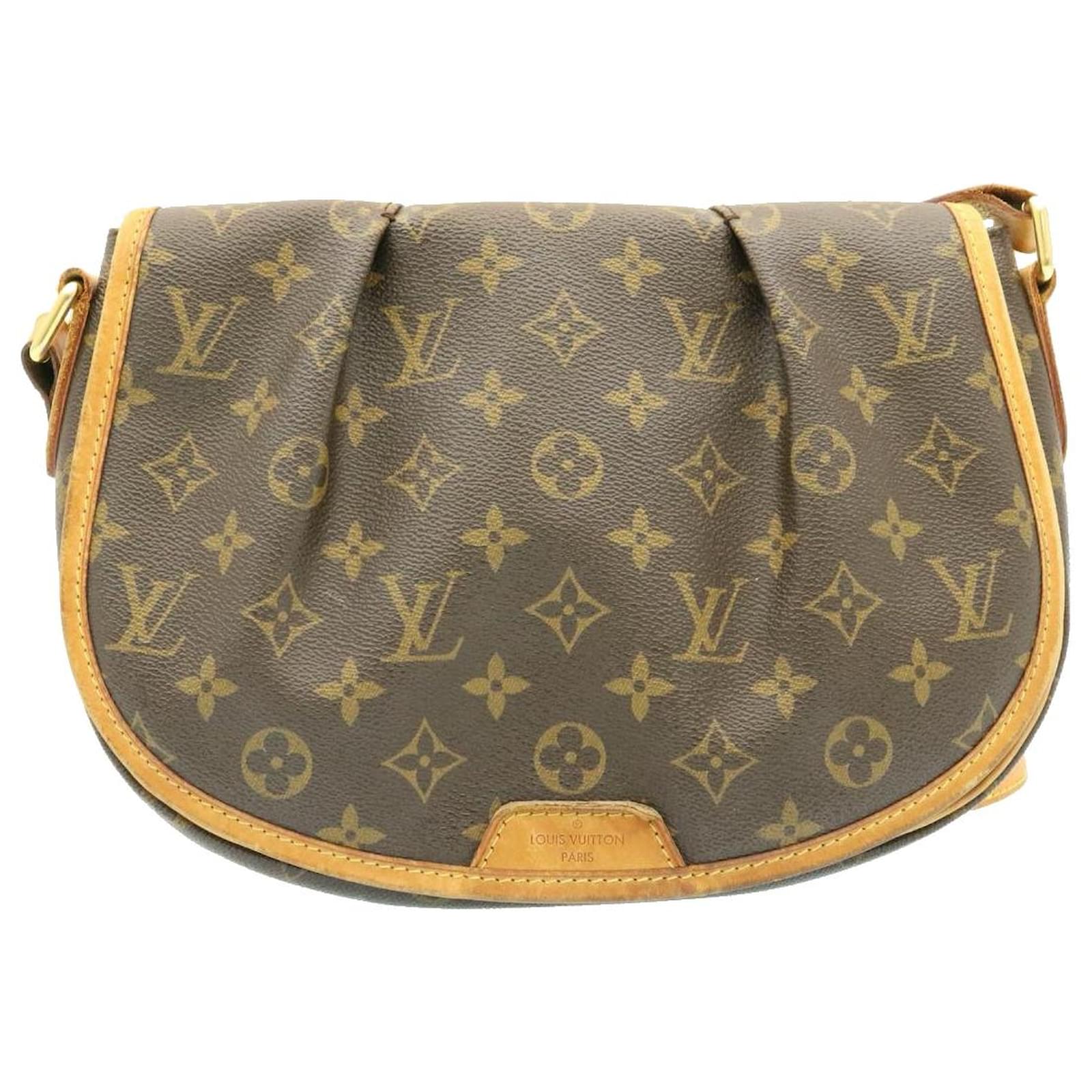 Louis Vuitton Monogram Menilmontant PM Shoulder Bag M40474 LV Auth am1335g