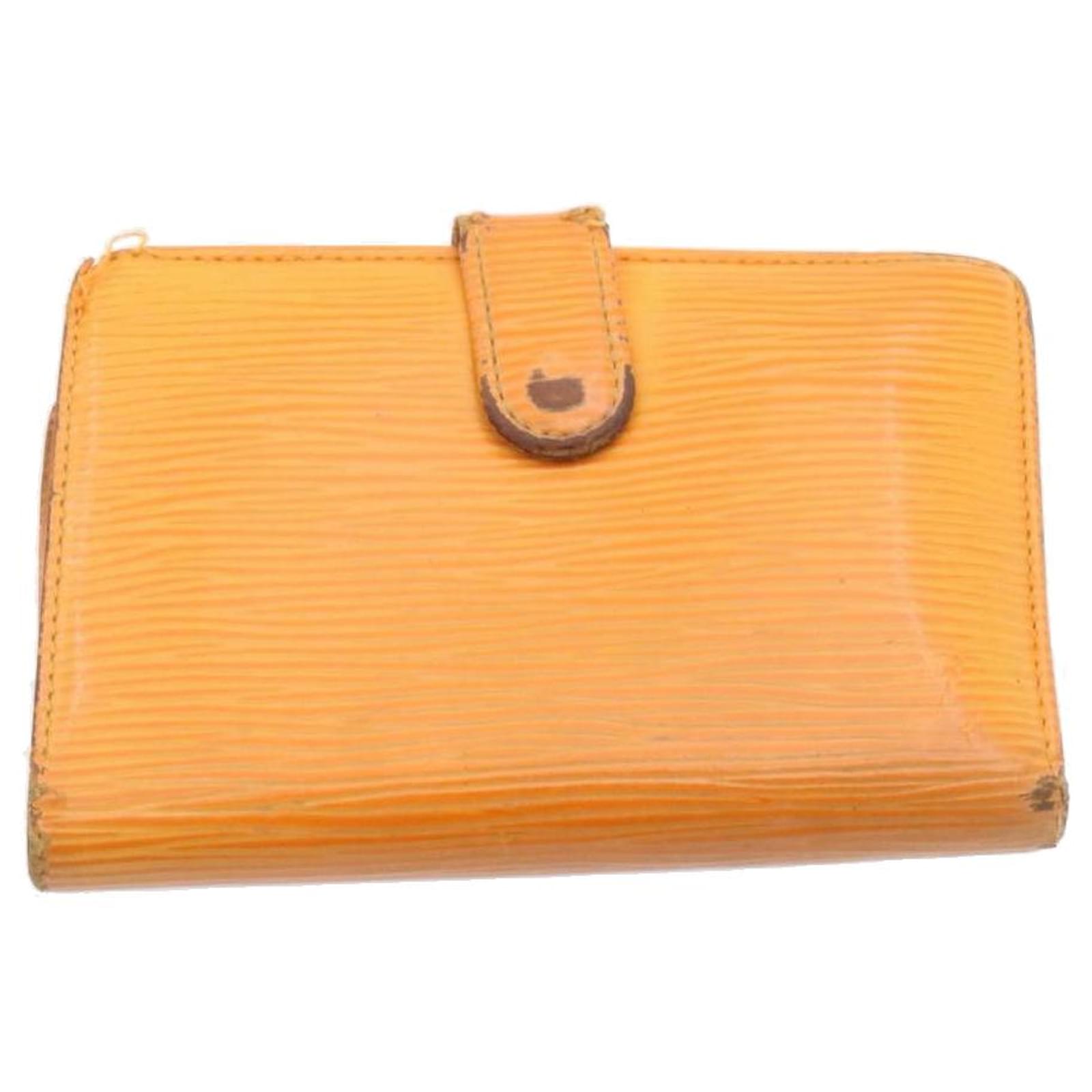 LOUIS VUITTON Monogram Epi Wallet Key Cigarette Case 7Set LV Auth am1739g  Brown Yellow Cloth ref.633712 - Joli Closet