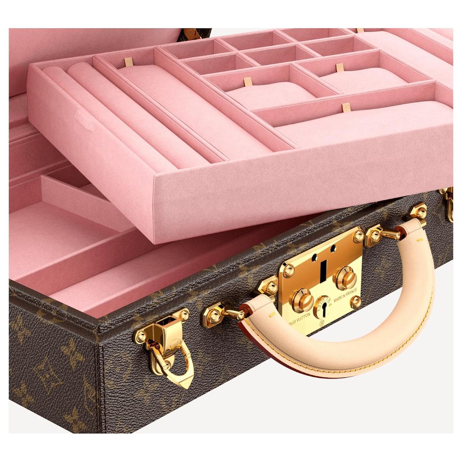 2020 Louis Vuitton Vivienne music/jewelry box in pink - Pinth Vintage  Luggage
