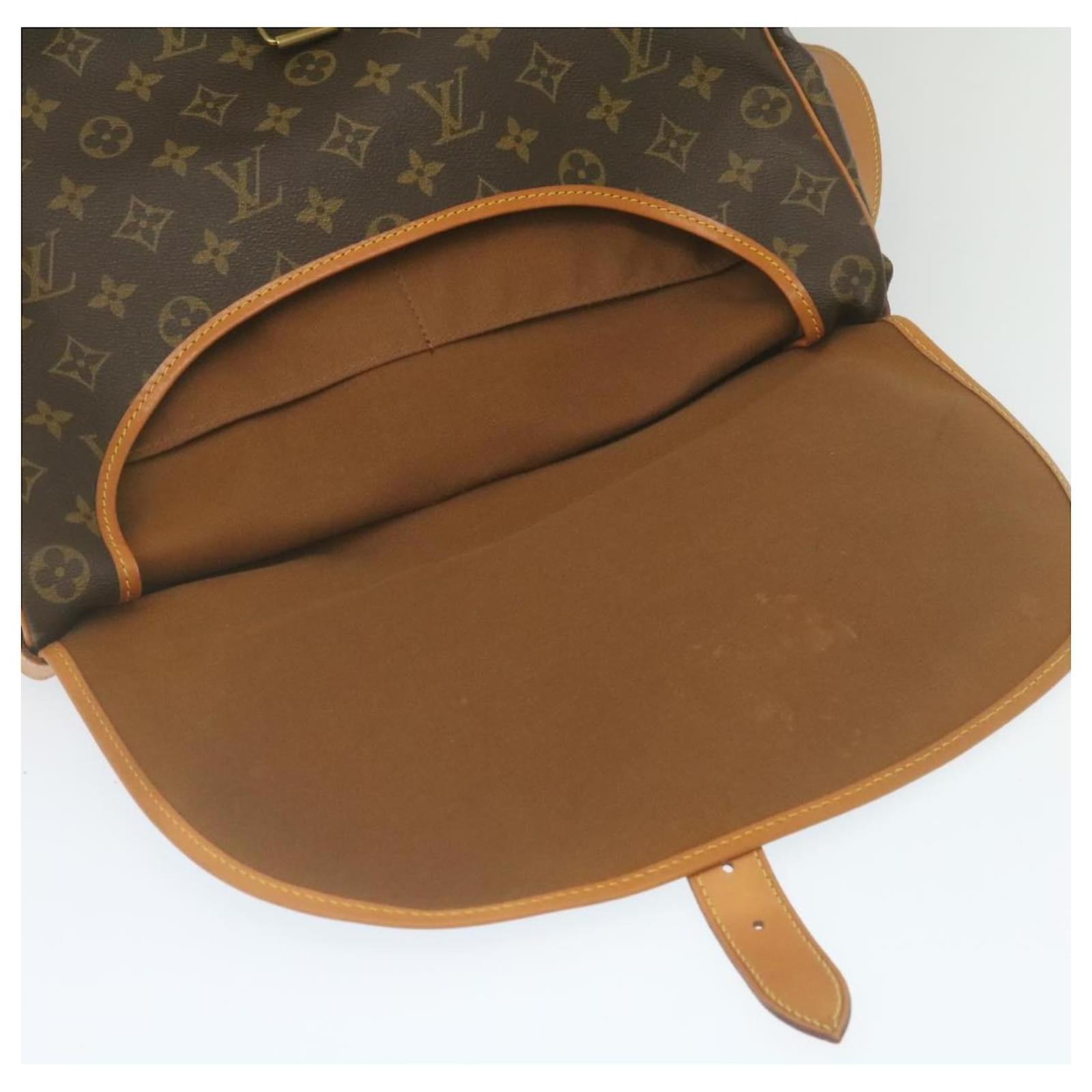 Louis Vuitton Monogram Saumur 35 Shoulder Bag M42254 LV Auth 41101