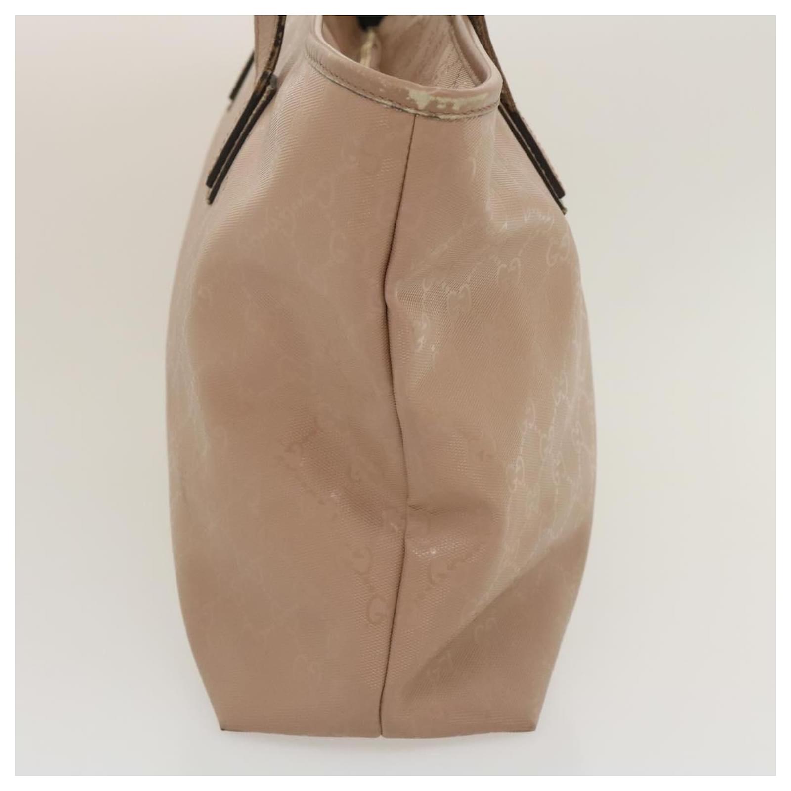 Calvin Klein Tote Bag Beige PVC