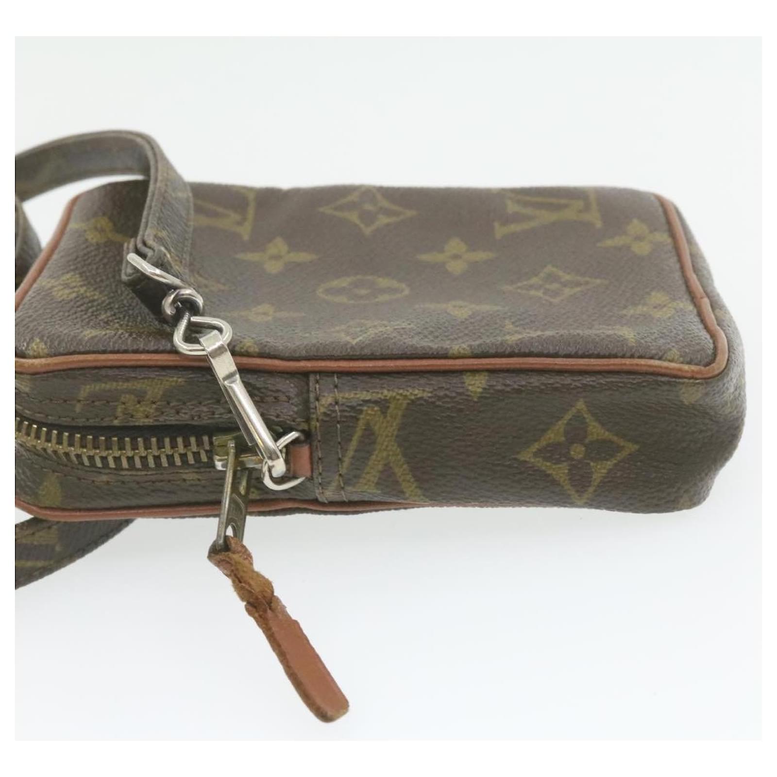 LOUIS VUITTON Monogram Mini Posh Shoulder Bag No.202 LV Auth am788g Cloth  ref.635063 - Joli Closet