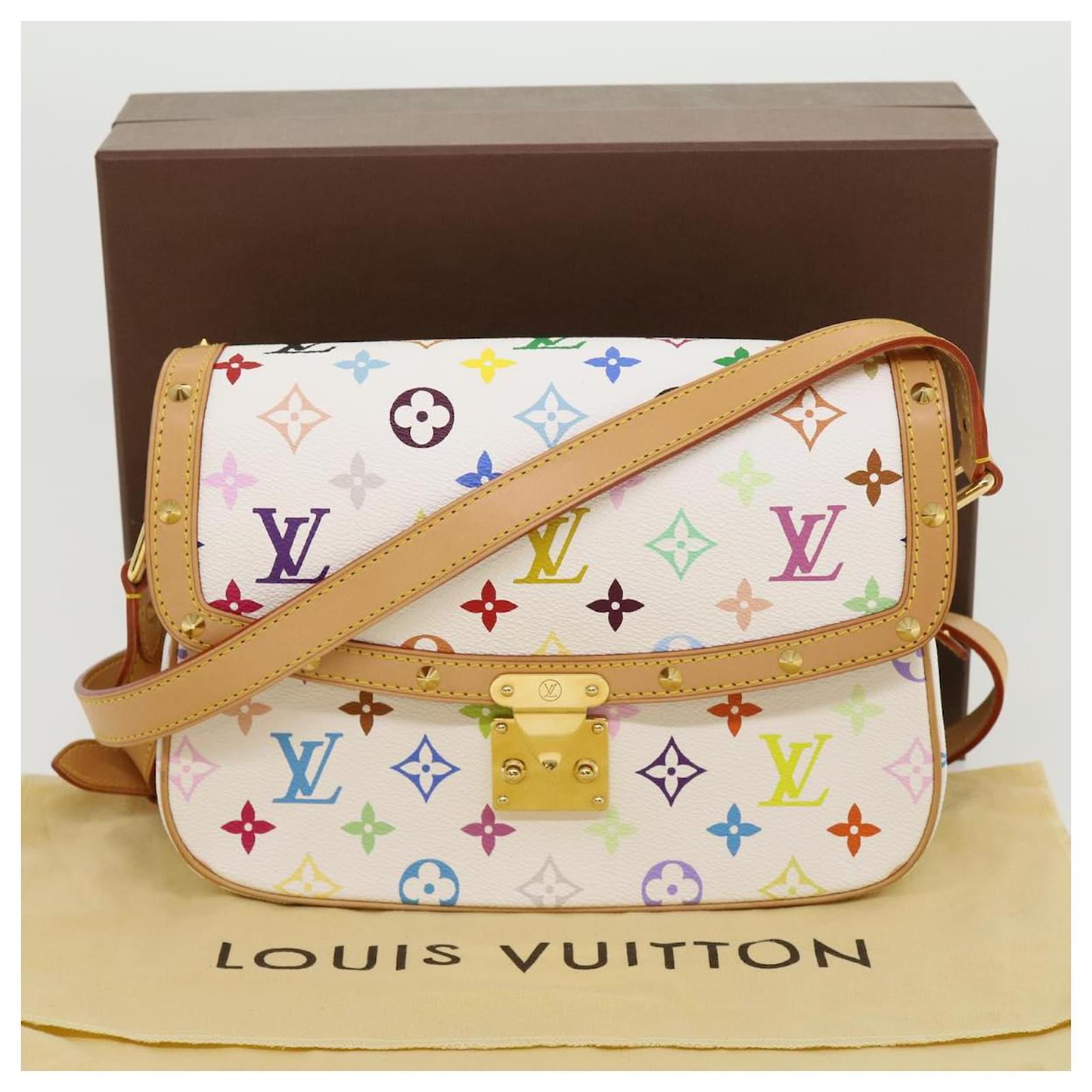 LOUIS VUITTON Monogram Multicolor Sologne Shoulder Bag White M92661 Auth  yk4928a ref.635173 - Joli Closet