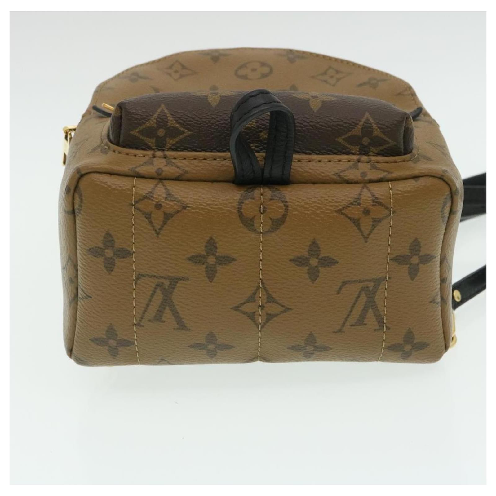 Louis Vuitton, Bags, Palm Springs Mini Reverse Monogram Backpack M44872