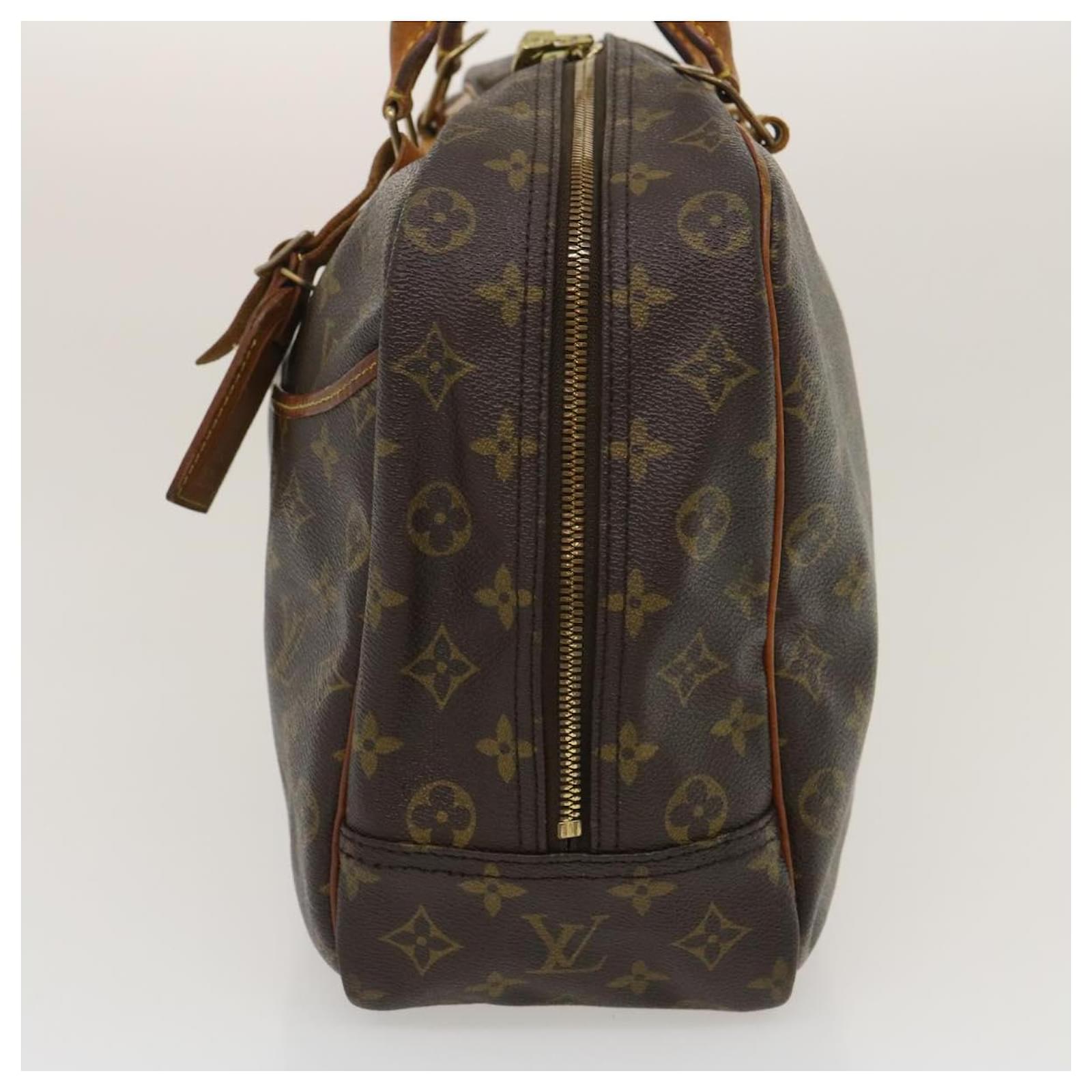 LOUIS VUITTON Monogram Deauville Hand Bag M47270 LV Auth tp259