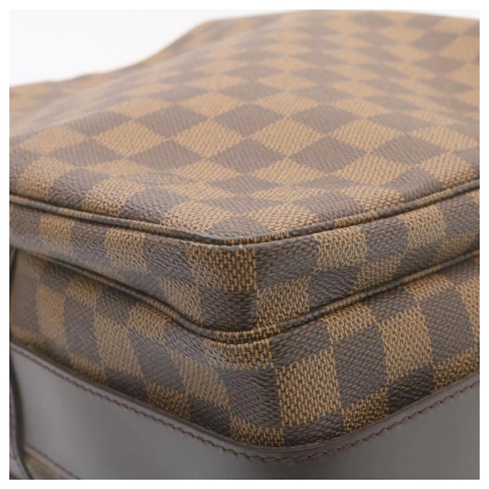 LOUIS VUITTON Damier Ebene Naviglio Shoulder Bag N45255 LV Auth 28806  ref.635935 - Joli Closet