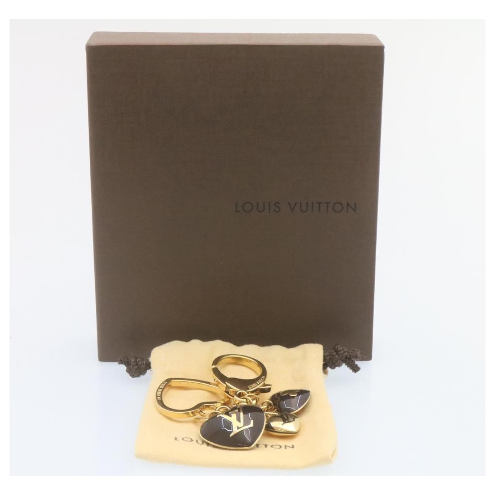LOUIS VUITTON Bijoux Sac Coeur Heart Charm M65757 Gold Amarante LV Auth  ki1591 Golden Metal ref.636021 - Joli Closet