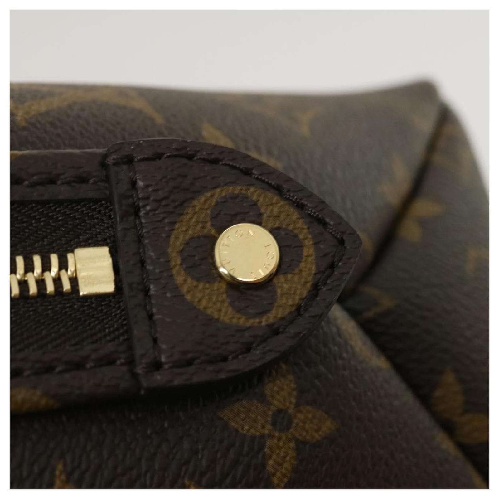 Louis Vuitton M45900 Monogram Petit Palais PM 2-Way Handbag Shoulder Bag,  Braun