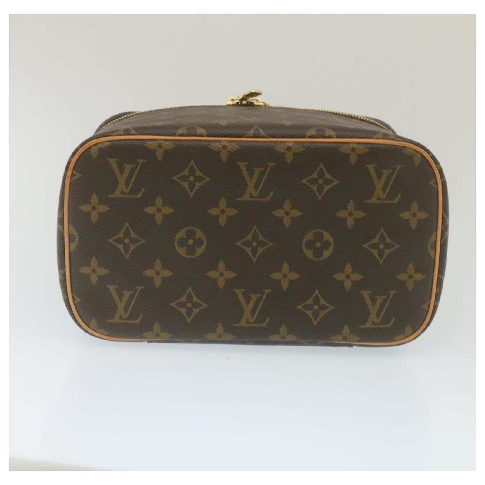 LOUIS VUITTON - NICE BB MONOGRAM CANVAS VANITY CASE - M42265 Brown