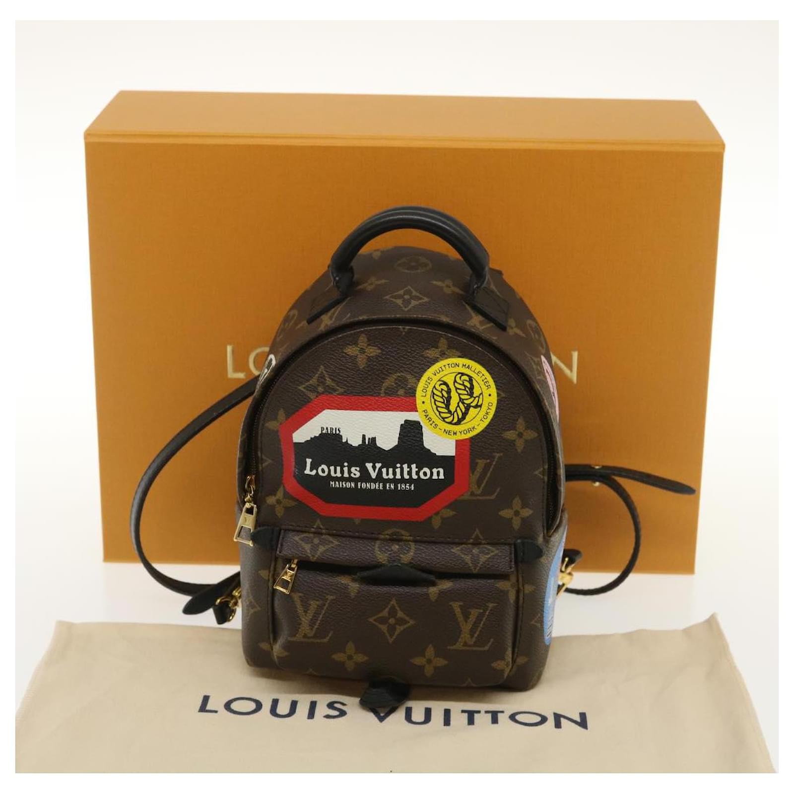 LOUIS VUITTON Monogram World Tour Palm Springs Shoulder Bag M42971 auth  29526a Cloth ref.636325 - Joli Closet