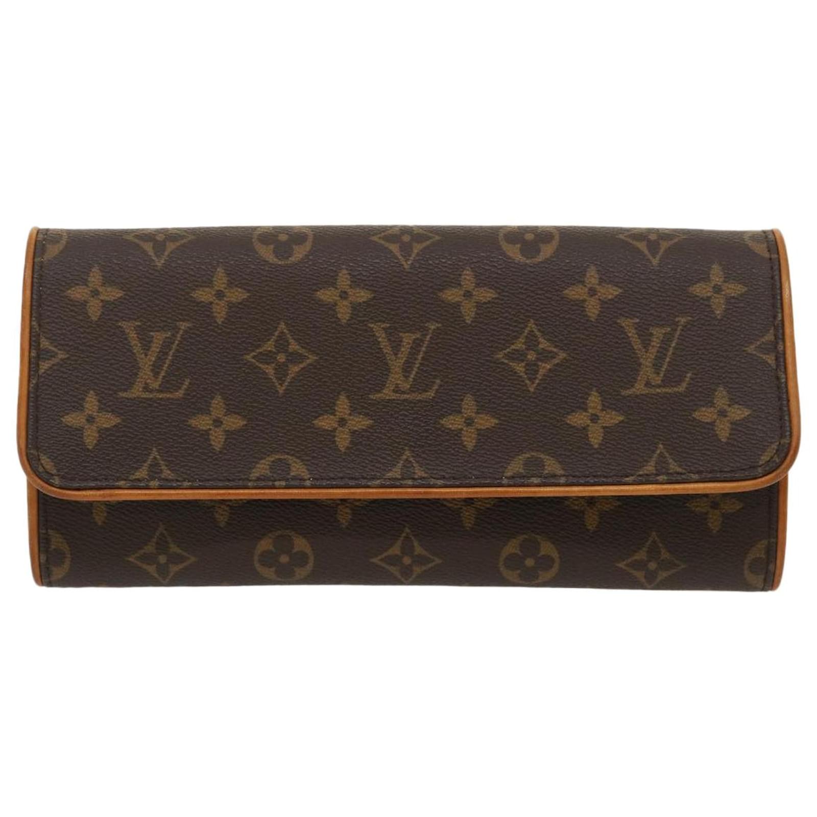 Authentic Louis Vuitton Popincourt Haut M40007 Brown Monogram Hand