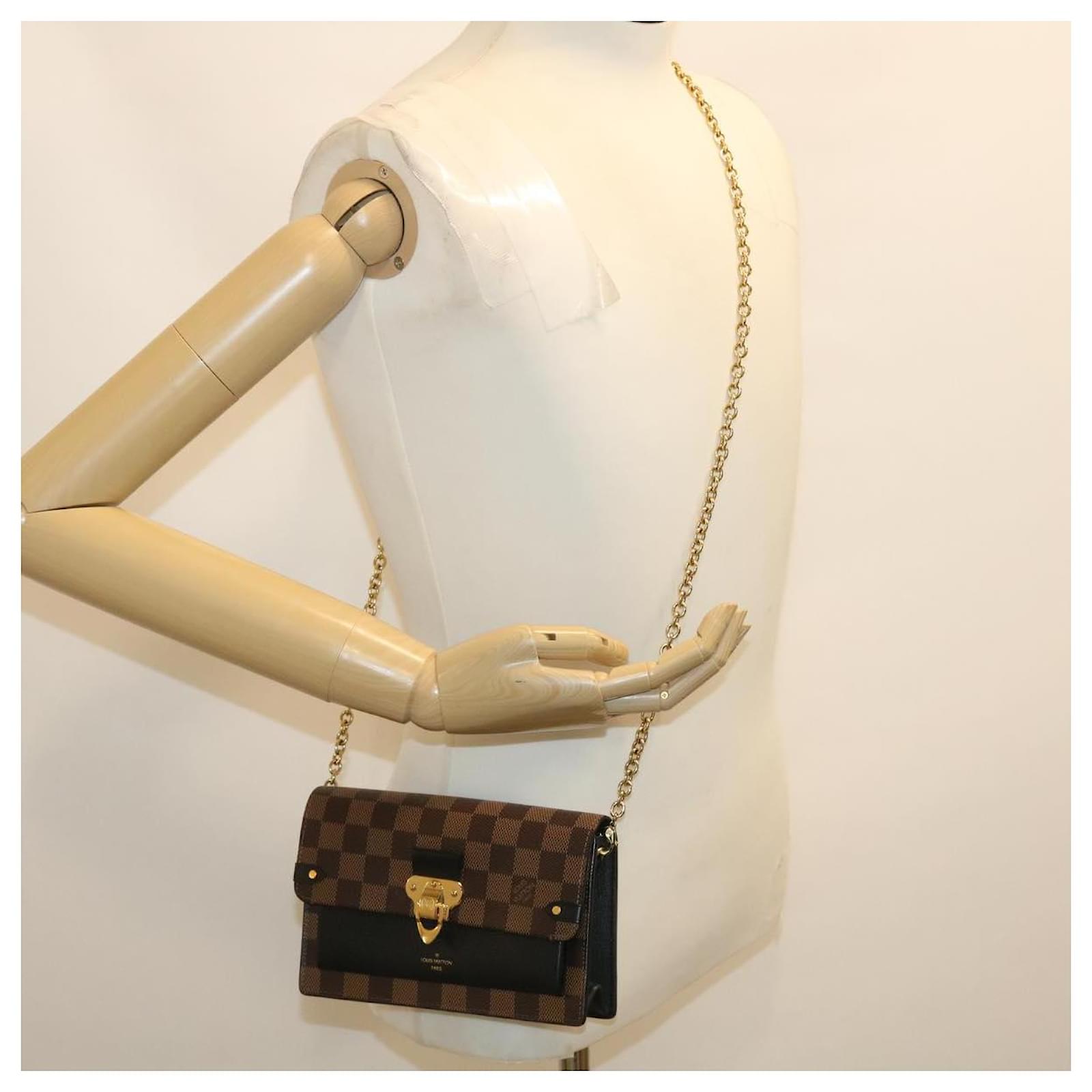Vavin Chain Wallet Damier Ebene - Women - Small Leather Goods
