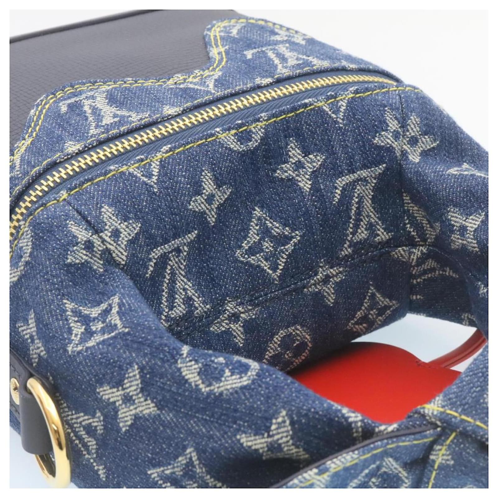 Louis Vuitton Nigo Japanese Cruiser Denim Blue LV Made Shoulder Crossbody  Bag,  in 2023