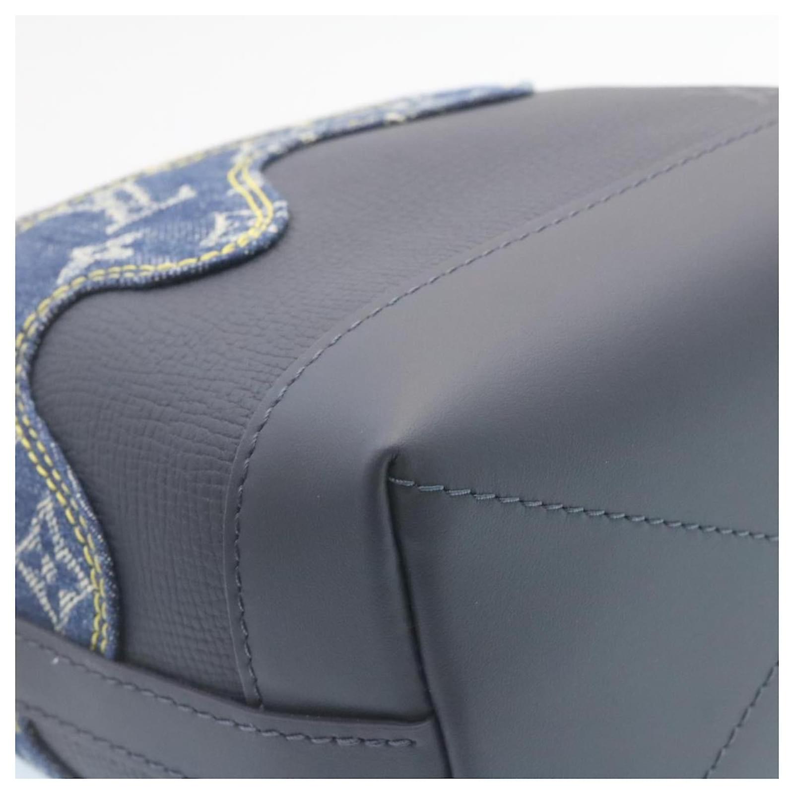 Louis Vuitton Nigo Japanese Cruiser Denim Blue LV Made Shoulder
