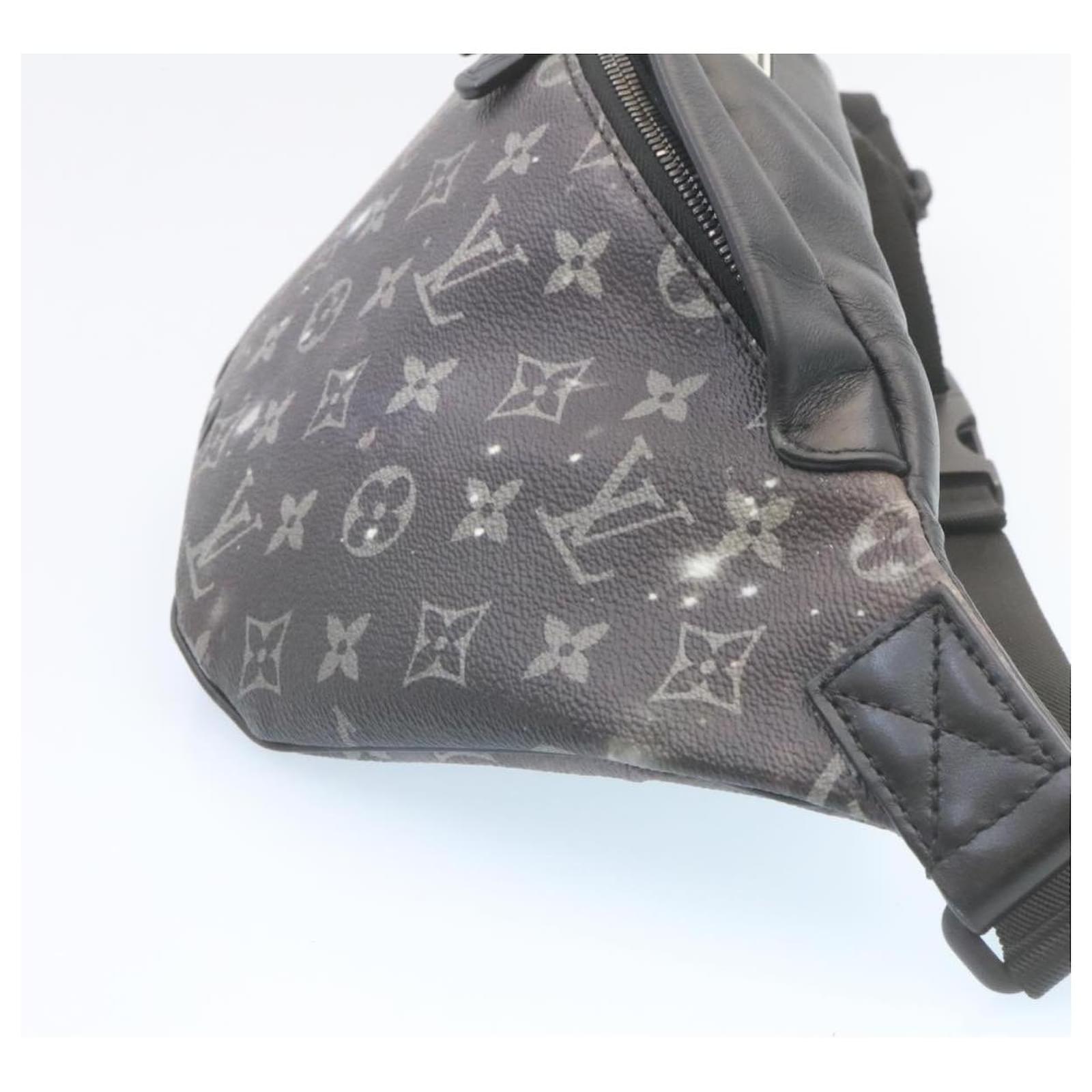 LOUIS VUITTON Monogram Galaxy Bum Bag Shoulder Bag Gray M44444 LV Auth  29569A