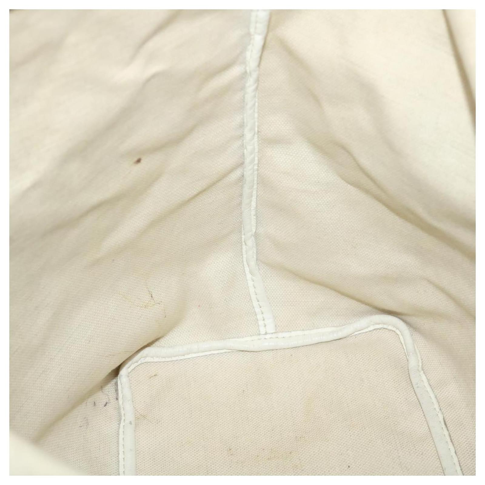 GOYARD Saint Louis PM Tote Bag White Auth fm1423 Cloth ref.636704 - Joli  Closet